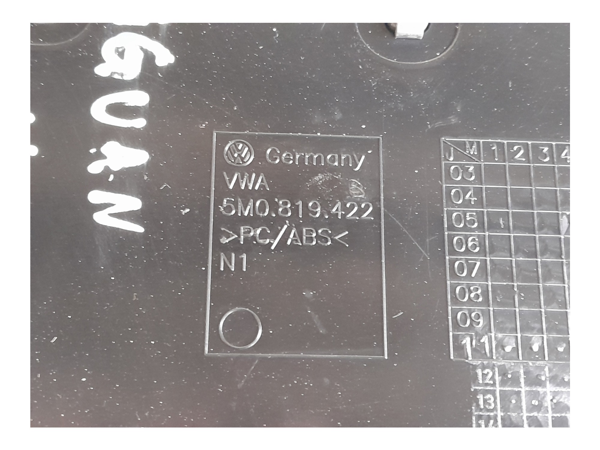 Moldura Central Painel Comando De Ar Volkswagen Tiguan 2014 7
