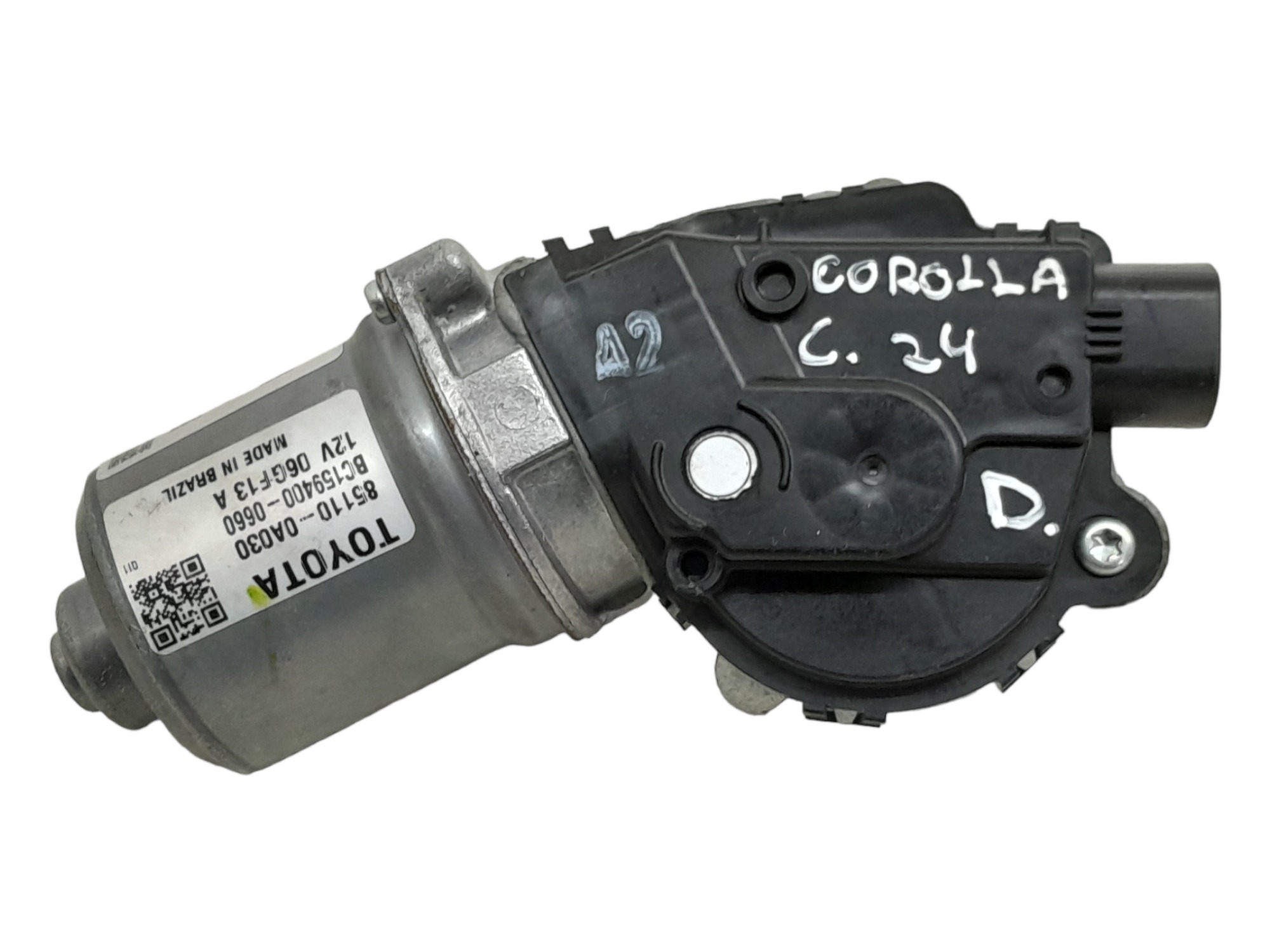 Motor Maquina Limpador Dianteiro Toyota Corolla Cross 2024 5