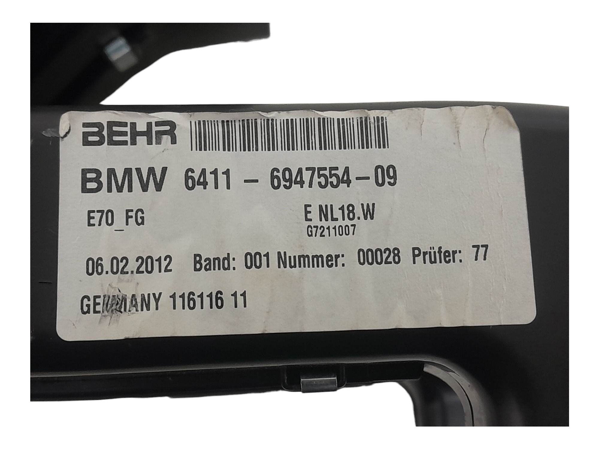 Caixa De Ar Interna evaporadora Bmw X5 Xdrive50i 2013 8