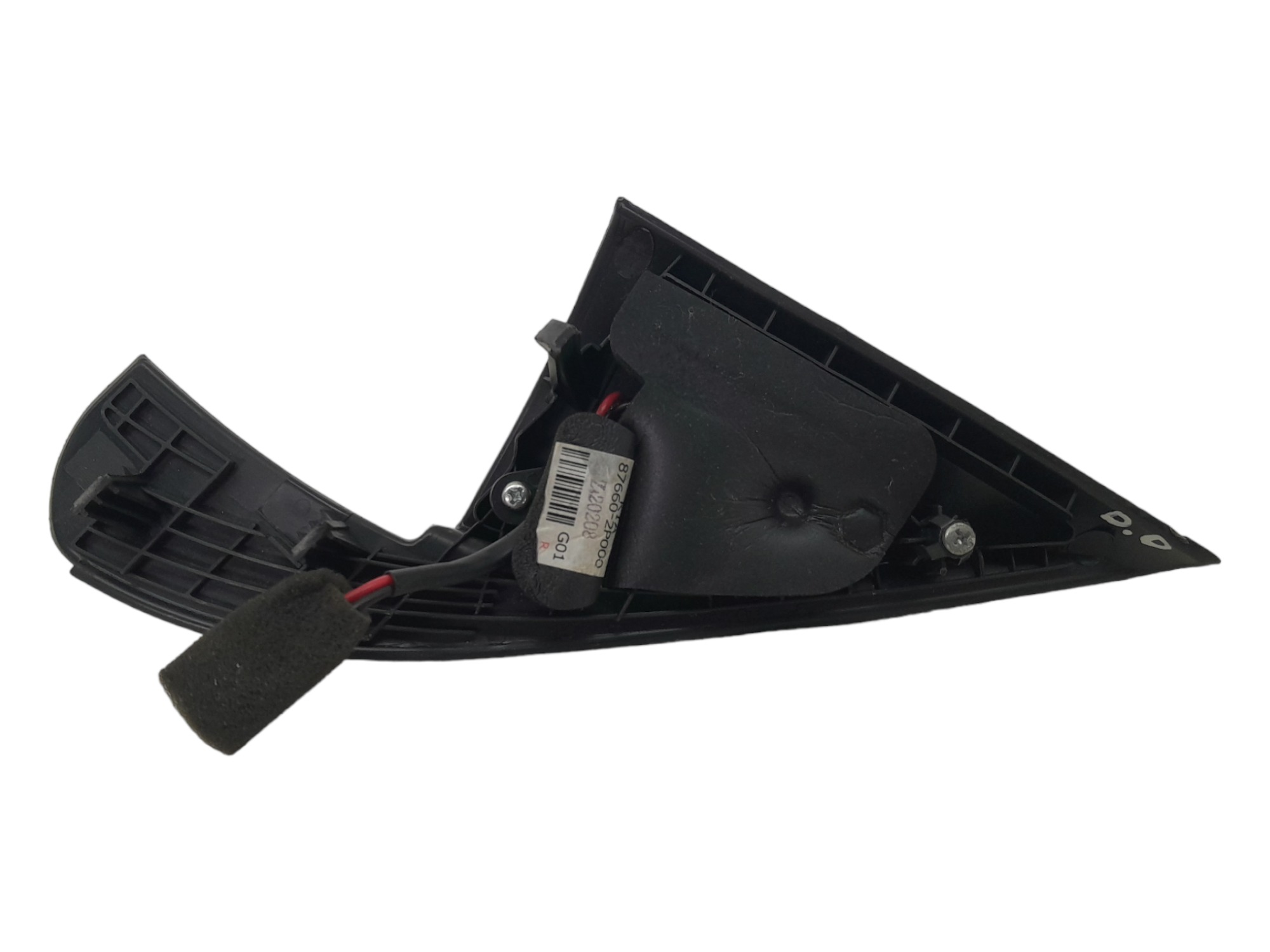 Acabamento Interno Retrovisor Direito Kia Sorento 2013 Preto 4