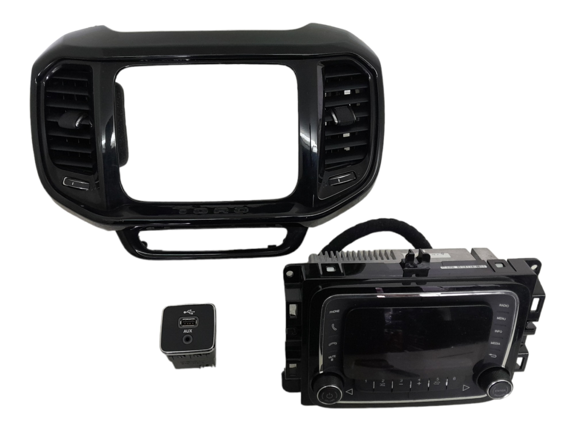 Radio Som Original Fiat Toro Freedom 2018