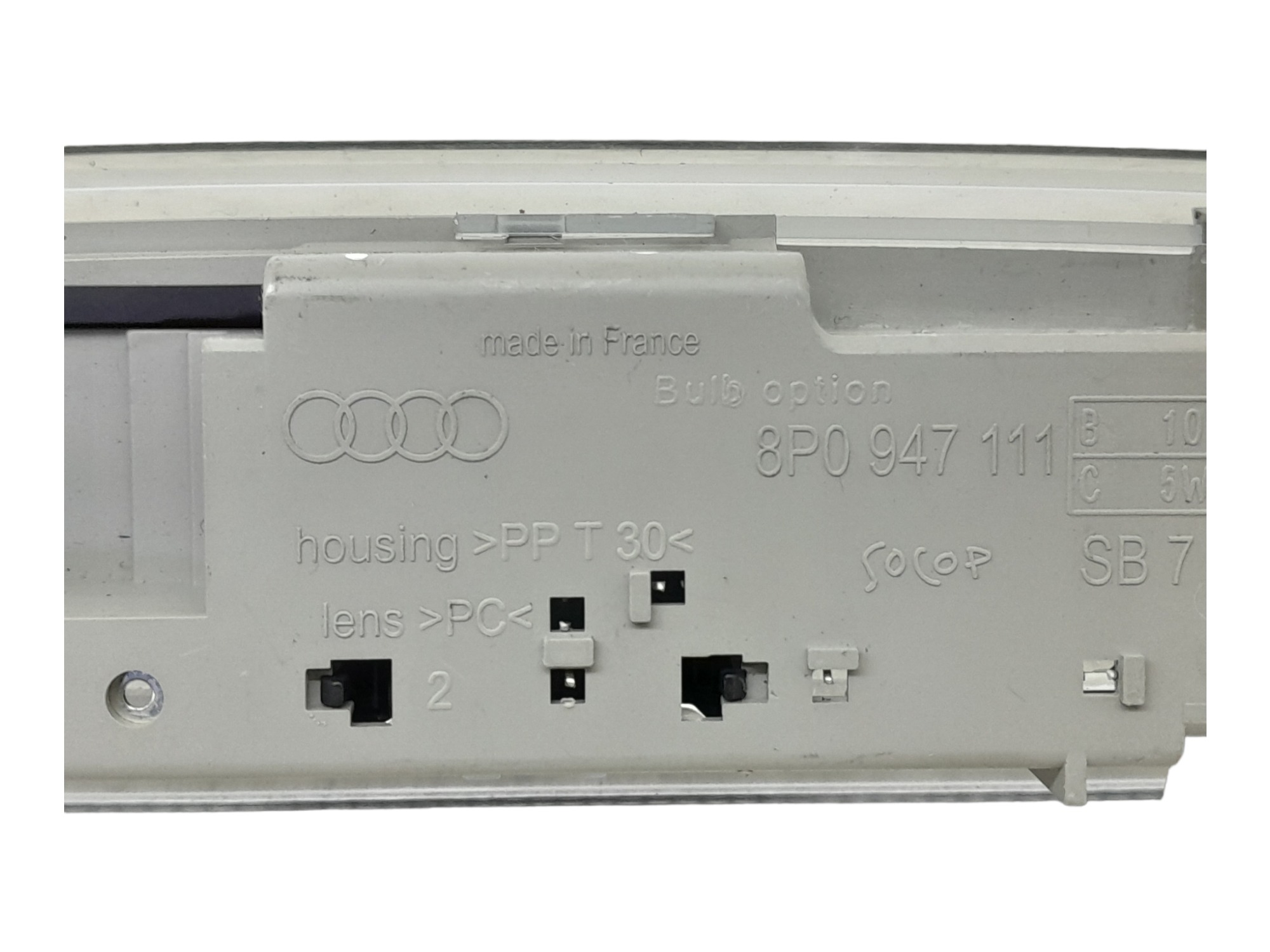 Luz Teto Cortesia Audi A3 Sportback 2012 6