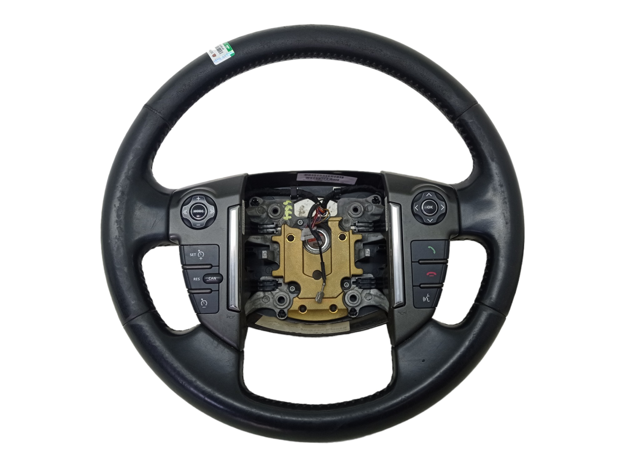 Volante Com Controle De Som Land Rover Discovery 4 2011 Preto