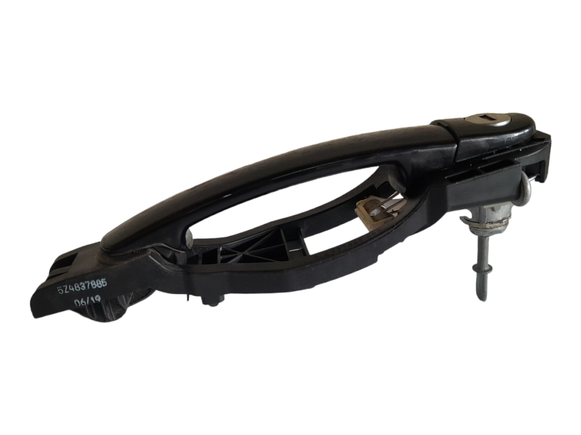 Macaneta Externa Dianteira Esquerda Volkswagen Fox 2019 Preto Dianteira 2