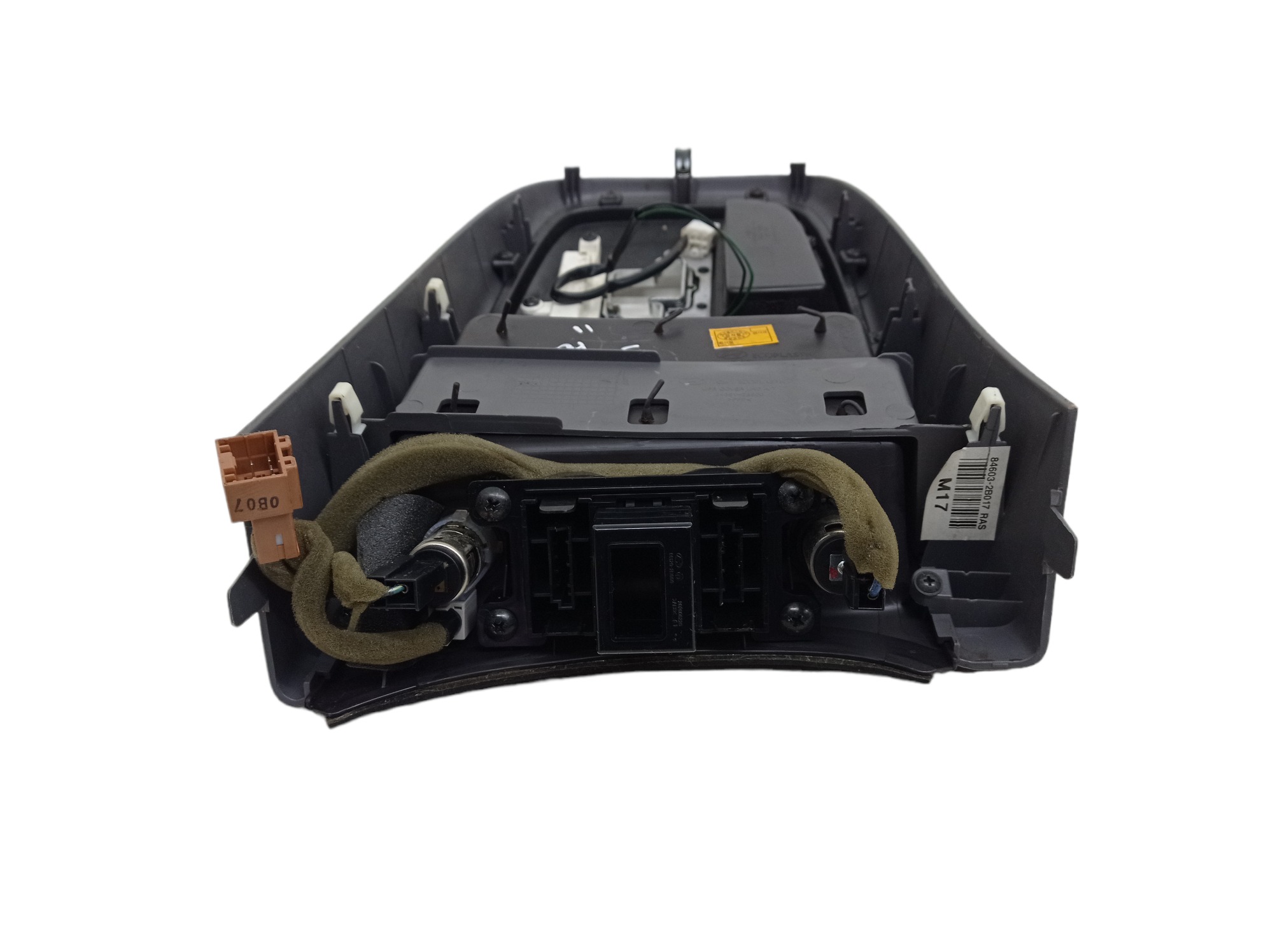 Moldura Trambulador Automatico Hyundai Santa Fe 2011 Cinza 6