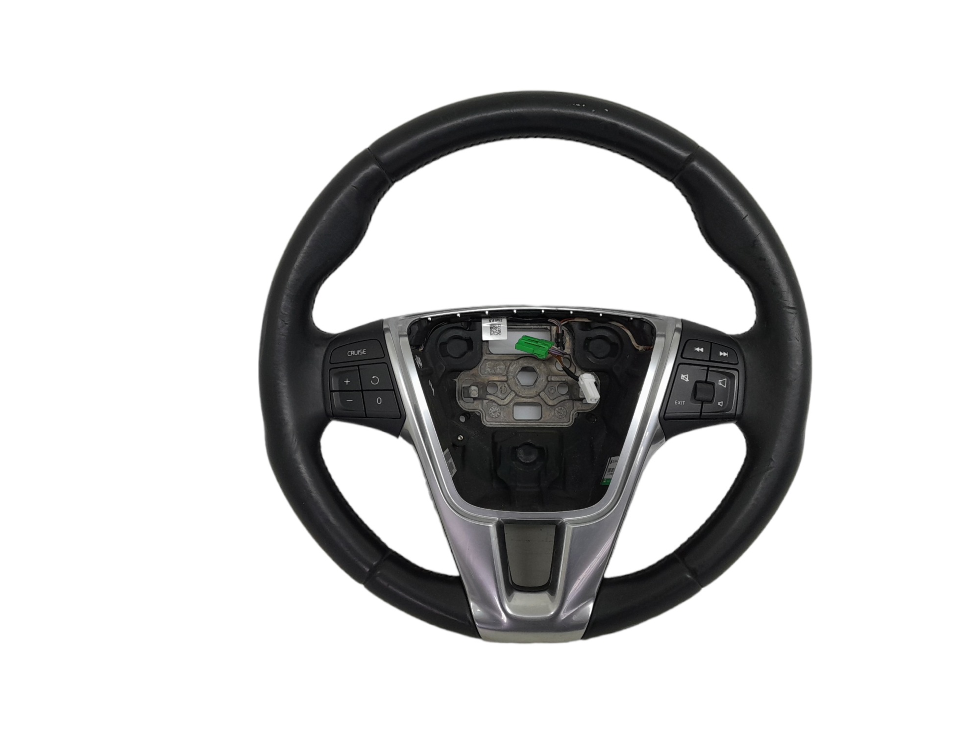 Volante Com Controle Som Volvo V40 T4 2014  Preto