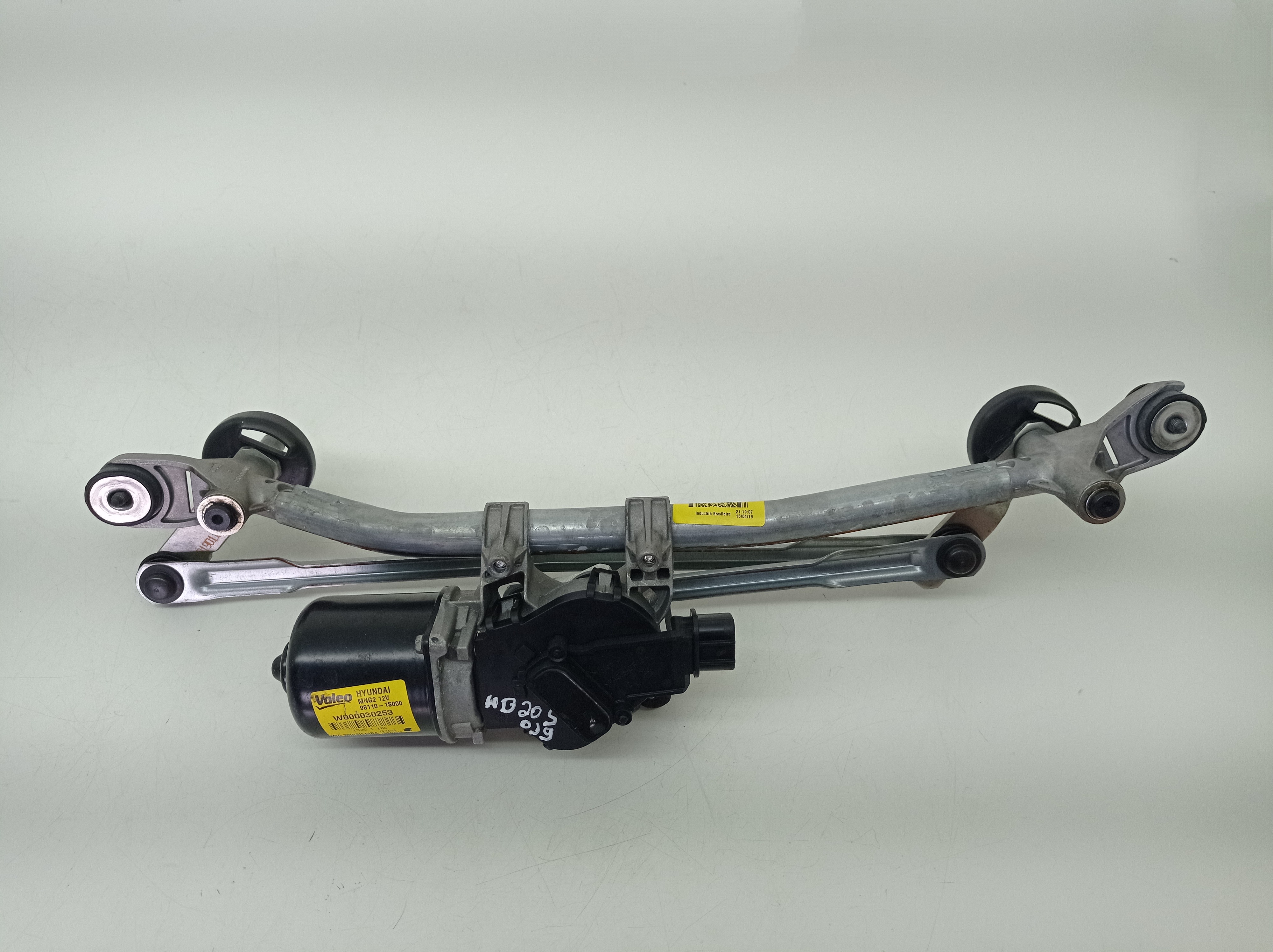 Maquina Limpador Parabrisa Hyundai Hb20 2019 1