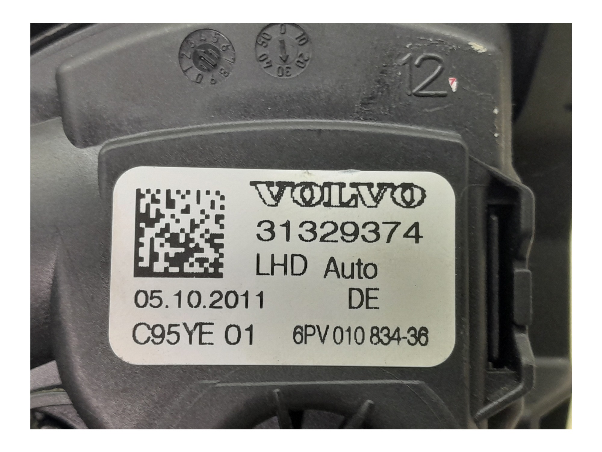 Pedal Acelerador Volvo Xc60 T5 2.0 16v 2014 7