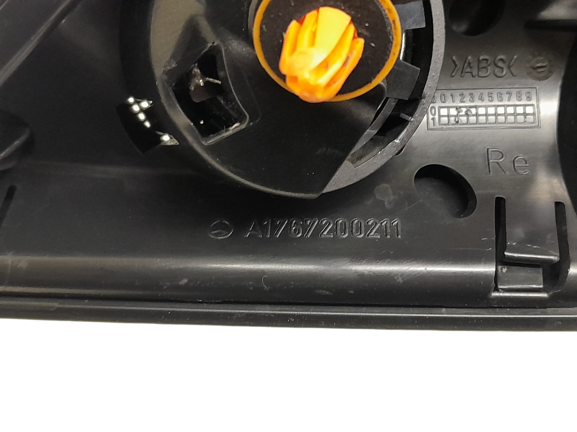 Acabamento Interno Retrovisor Direito Mercedes A200 2014  – Preto 6