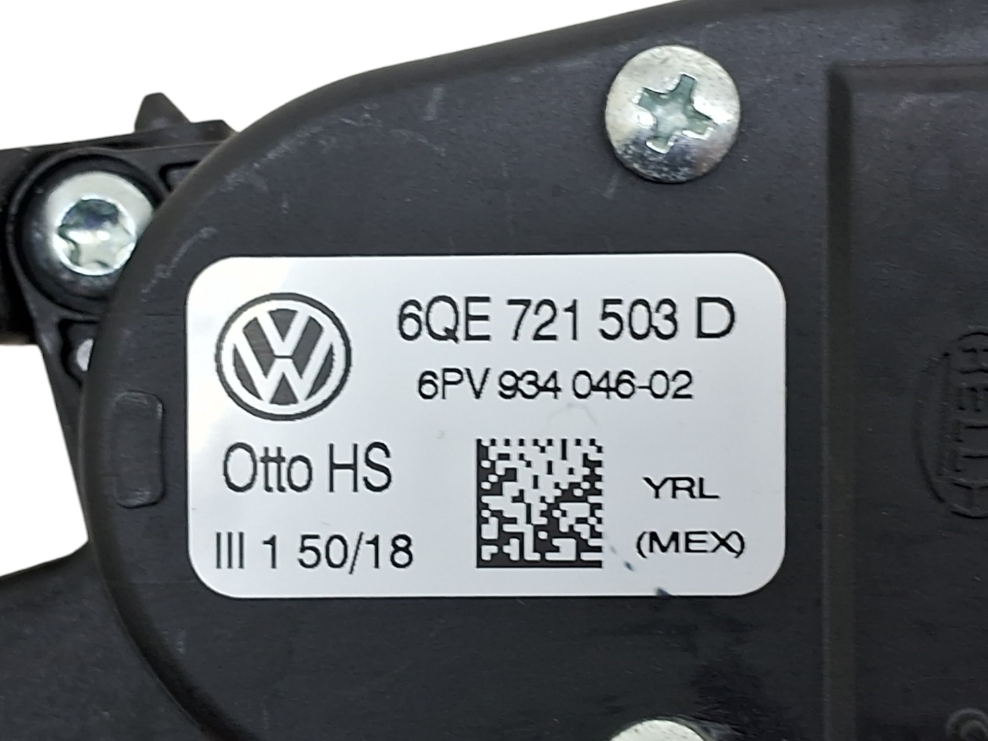 Pedal Acelerador Volkswagen Fox 1.6 8v Flex Mecanico 2019 8