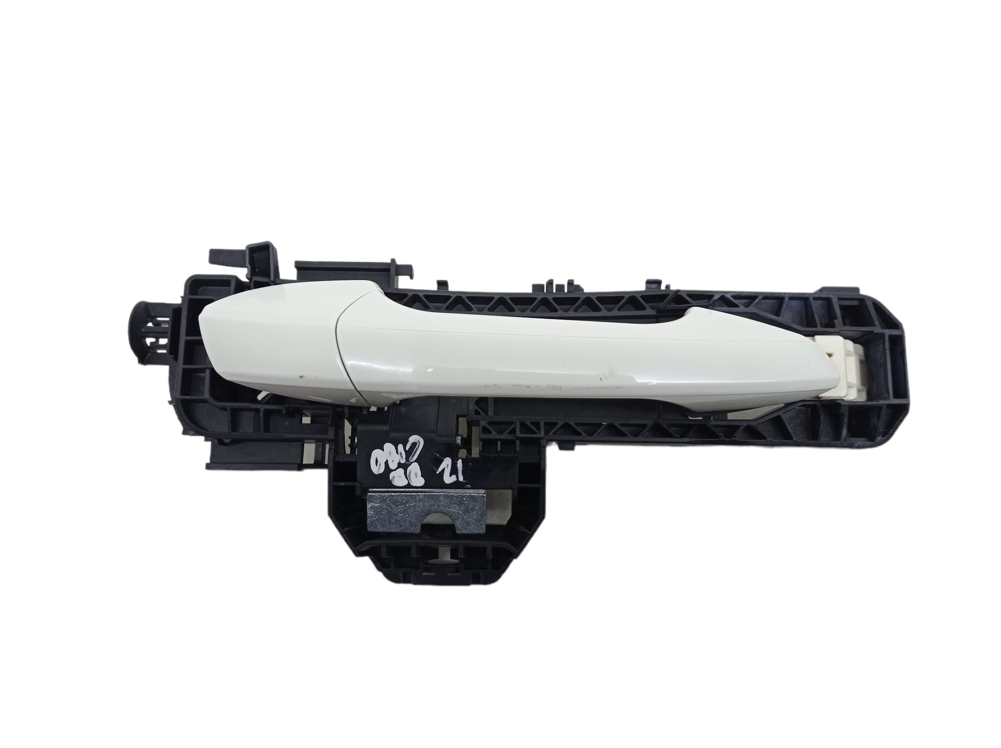 Maçaneta Externa Porta Dianteira Direita Mercedes C180 2012 Branco Dianteira 1