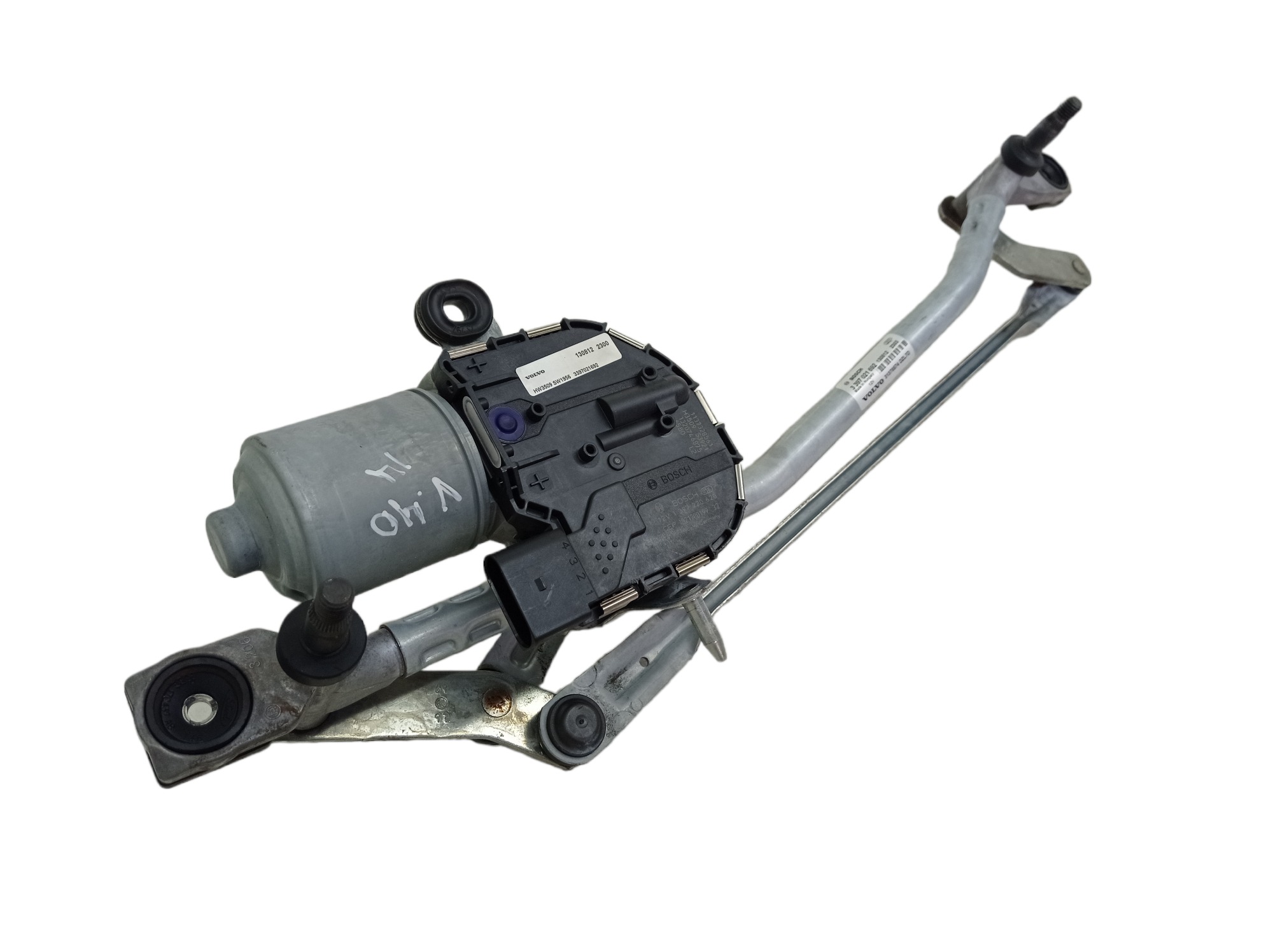 Maquina Limpador Parabrisa Dianteiro Volvo V40 T4 2014 3