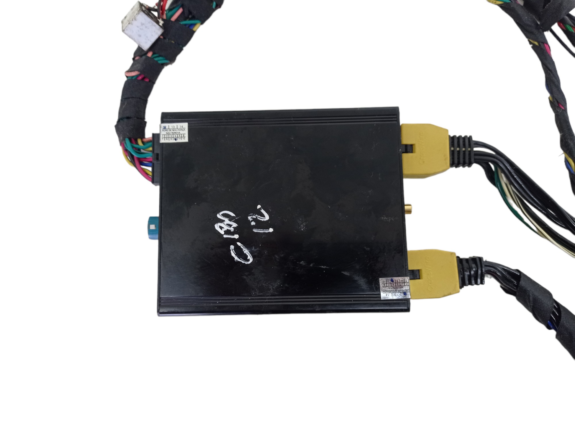 Modulo Crosswire Tv Video Mercedes C180 Cgi 2012 5