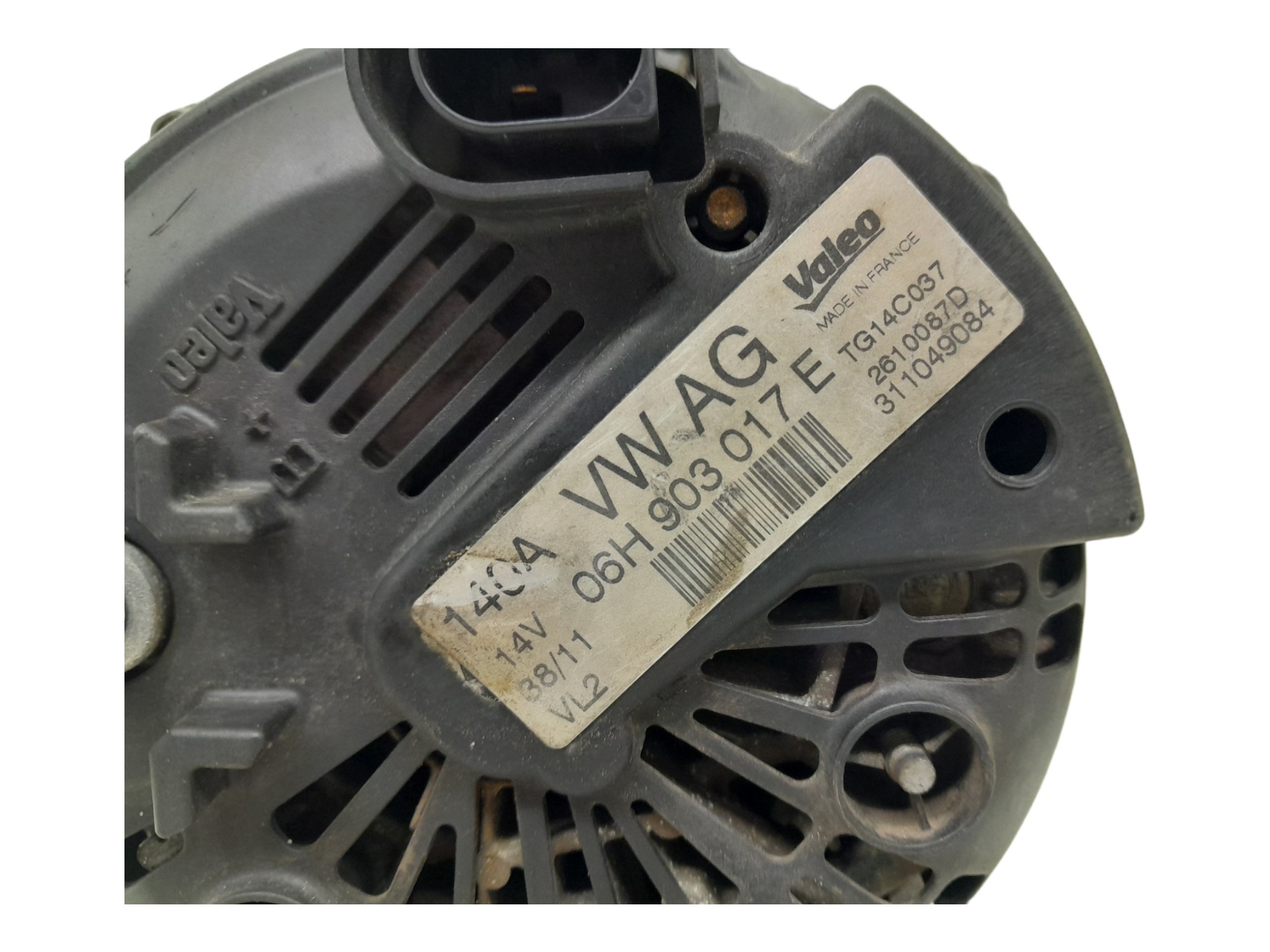Alternador Volkswagen Passat Tsi 2.0 16v Turbo Aut Gas 2012 5