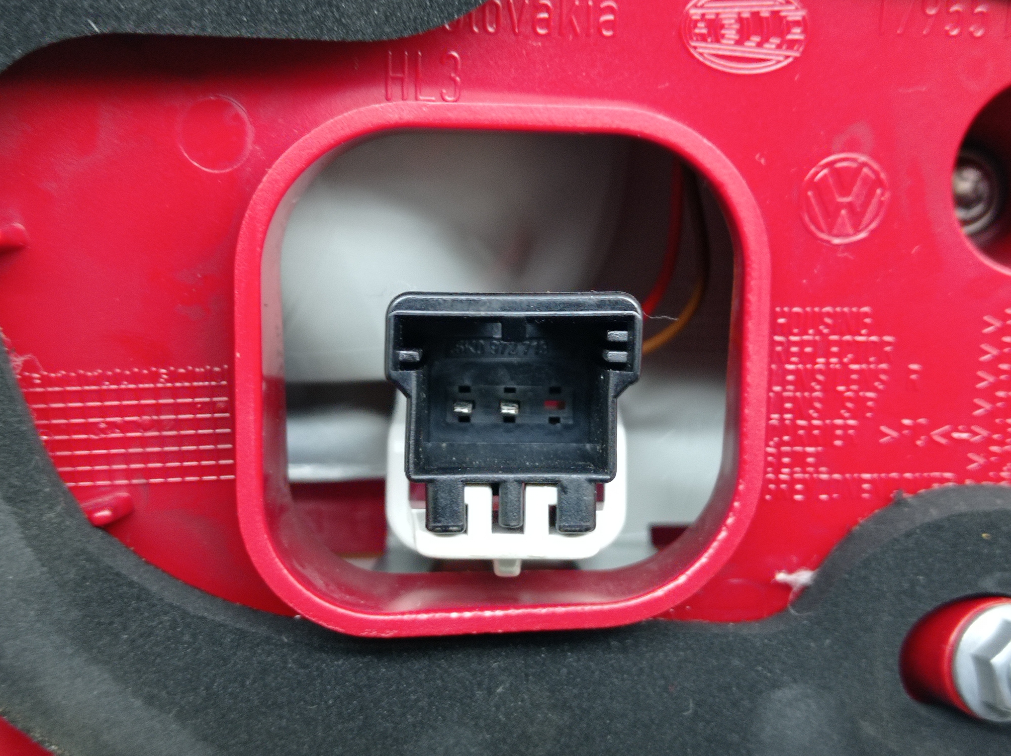 Lanterna Led Tampa Traseira Direita Volkswagen Passat 2012  Direito Vermelho 6