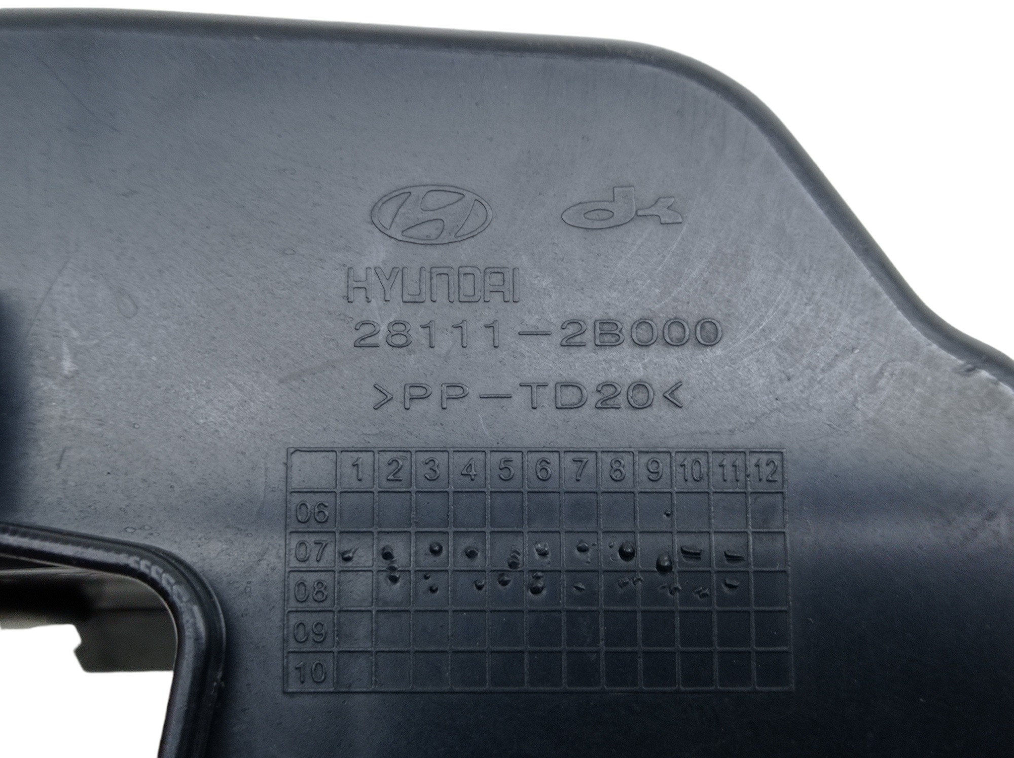 Captador Ar Hyundai Vera Cruz 3.8 V6 Gasolina 2010 6
