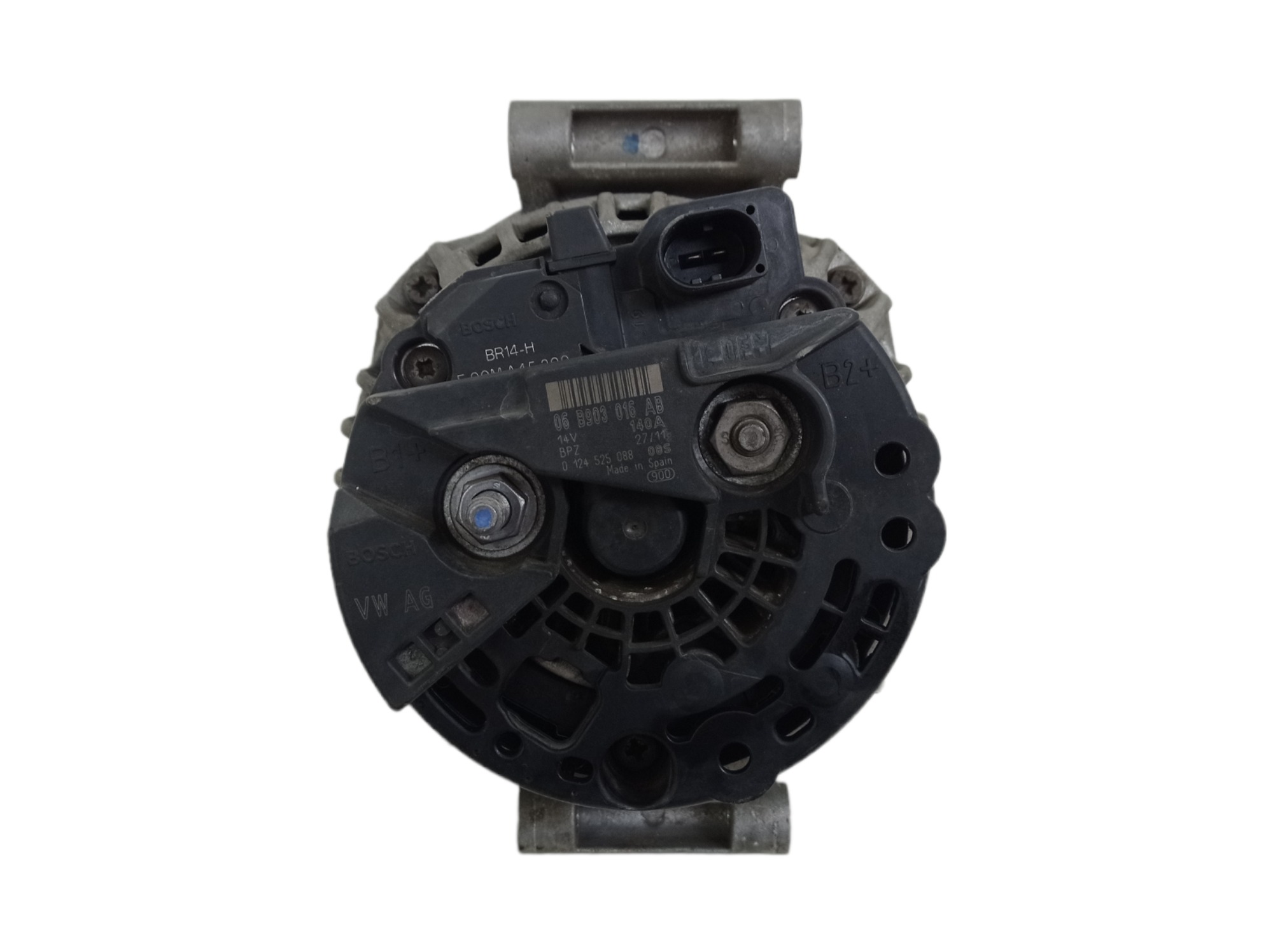 Alternador Audi A3 Sportback Tfsi 2.0 Turbo Gasolina 2012 5