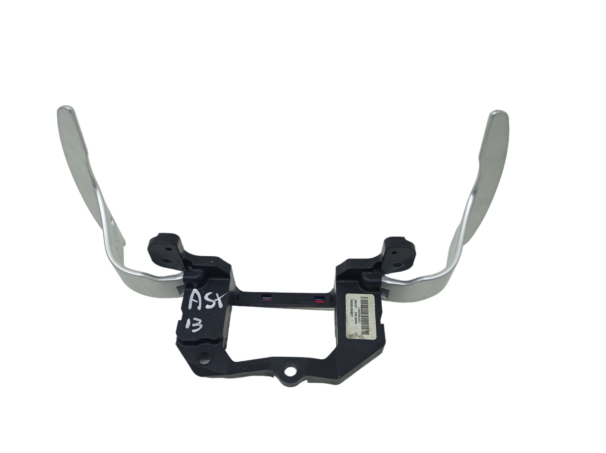Paddleshift Borboleta Mitsubishi Asx 2013 Preto E Cinza Borboleta 2