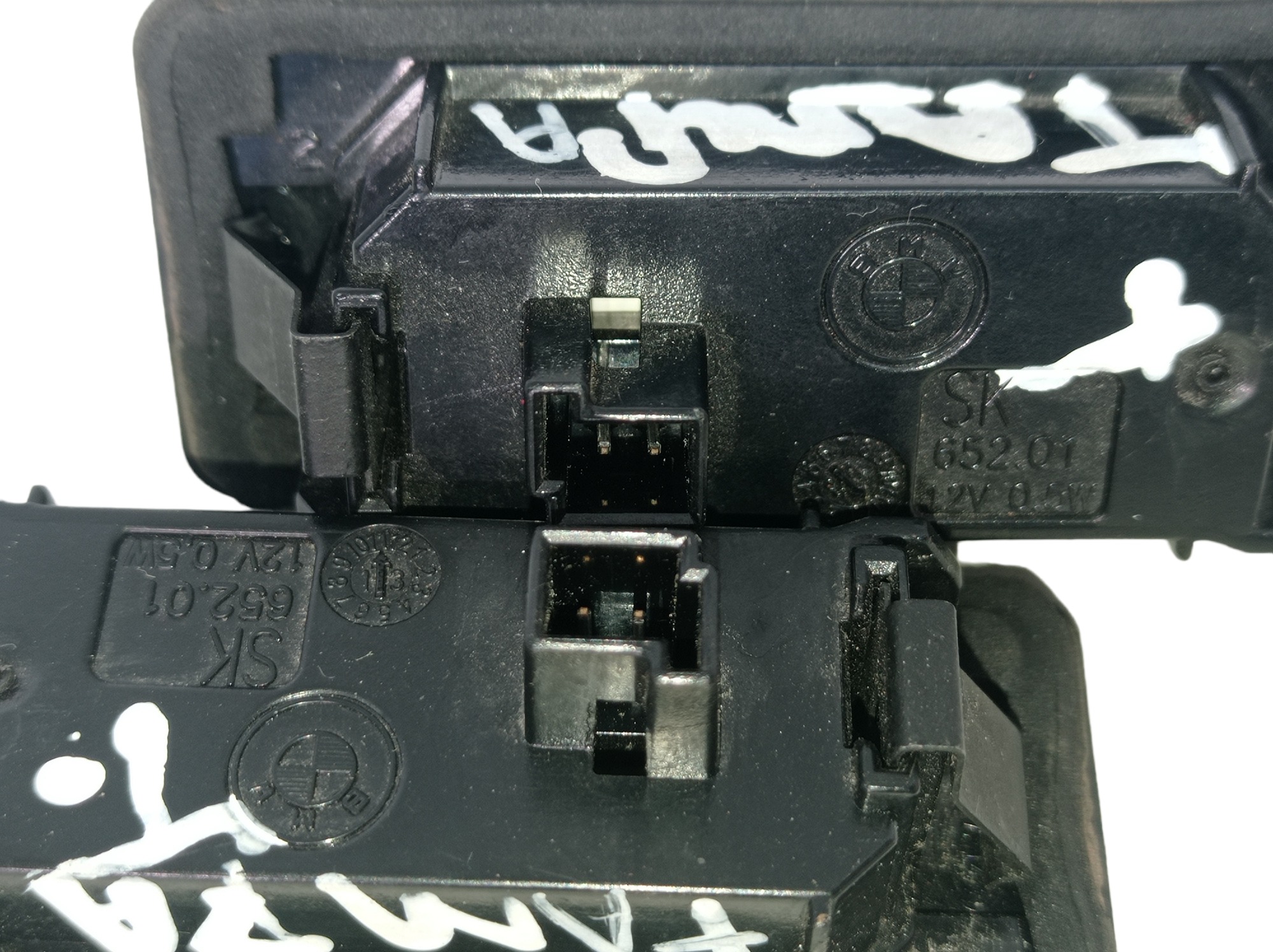 Par Luzes Placa Traseira Bmw 320i 2015 5