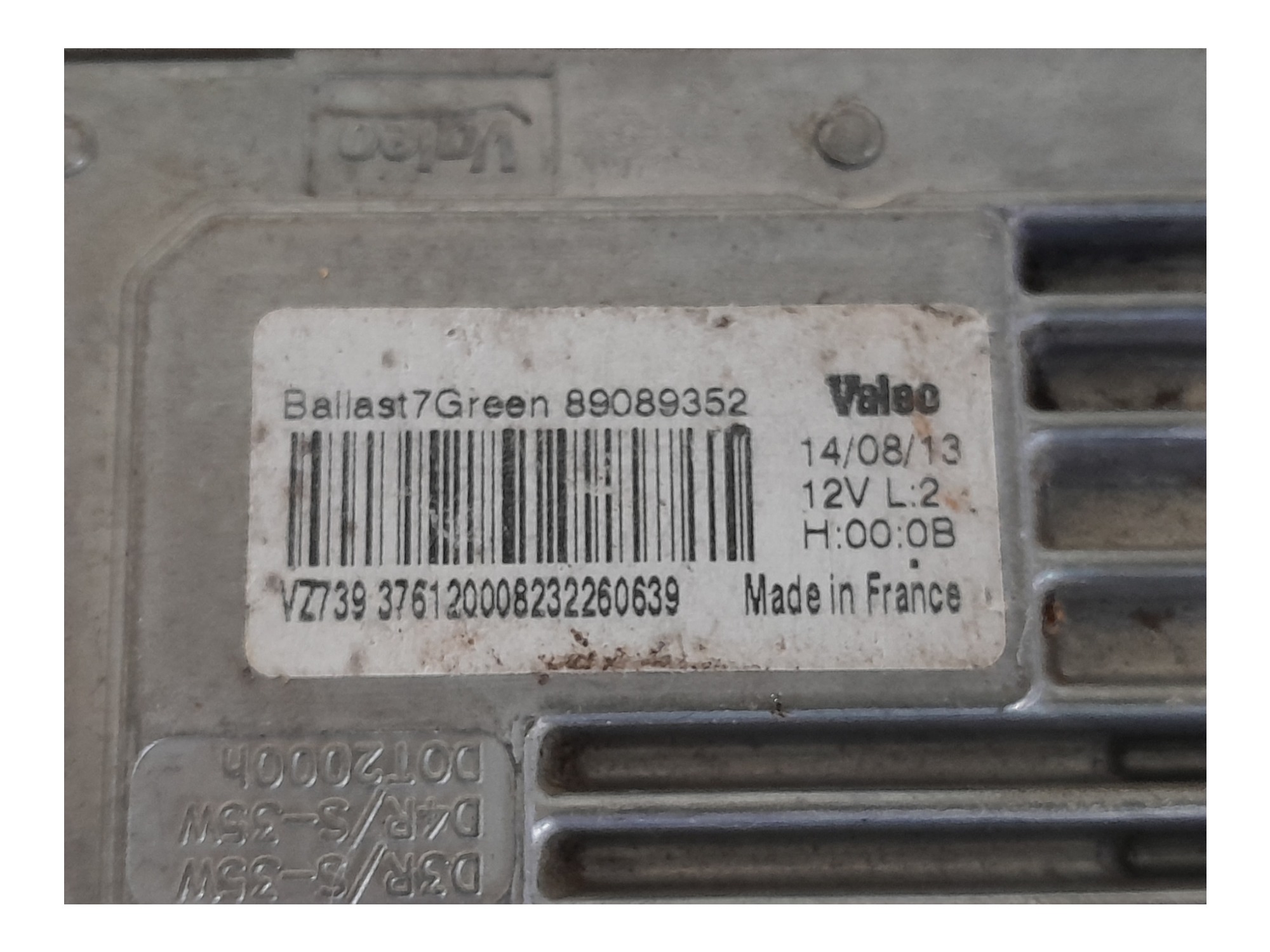 Modulo Reator Xenon Direito Volvo Xc60 T5 Dynamic 2014 6