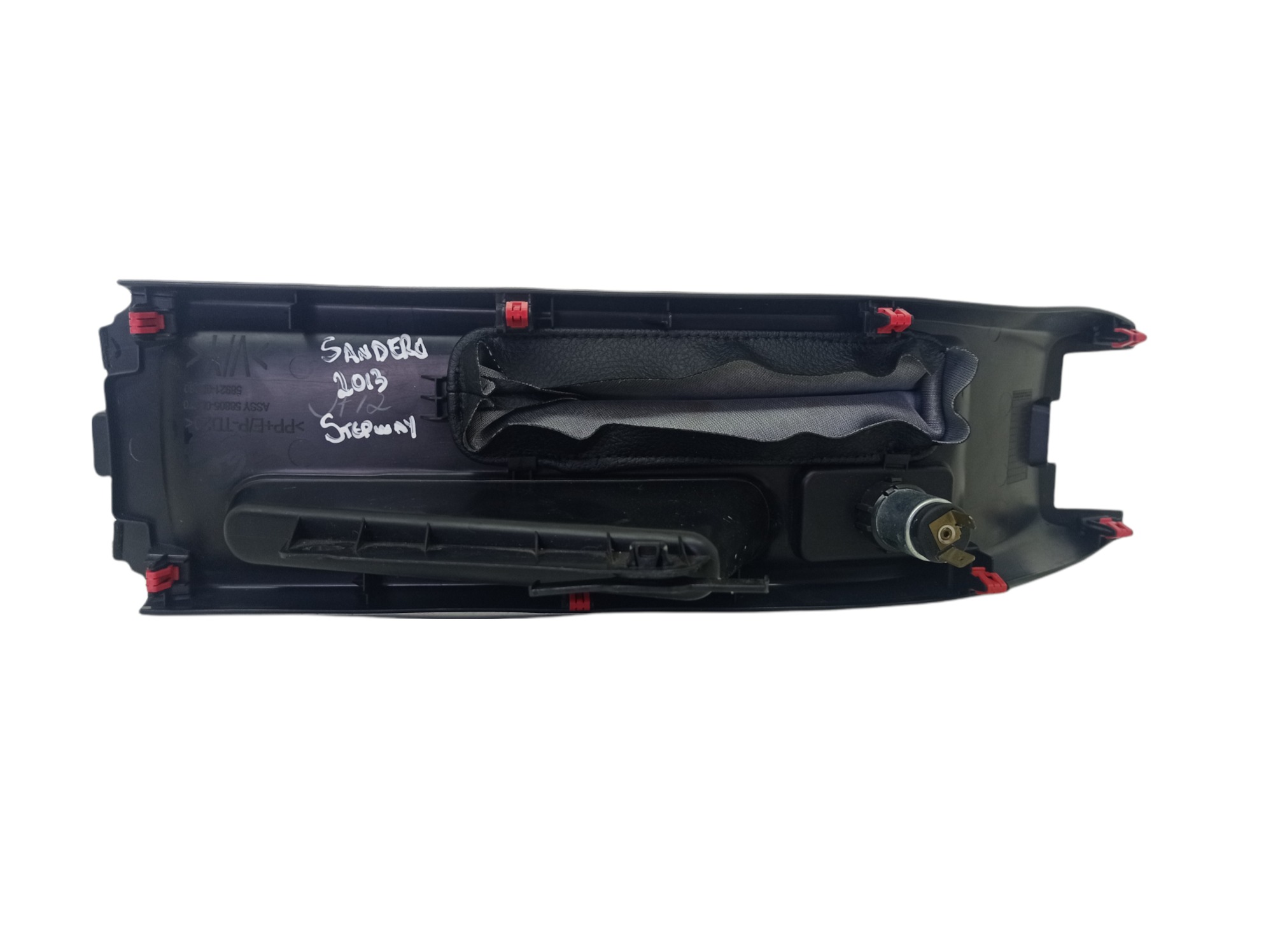 Acabamento Console Freio De Mao Renault Sandero Stepway 2013 3