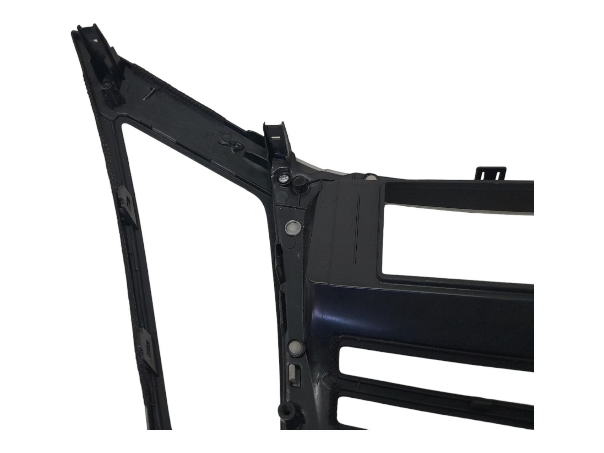 Moldura Central Painel Hyundai Sonata 2011 Preto 6
