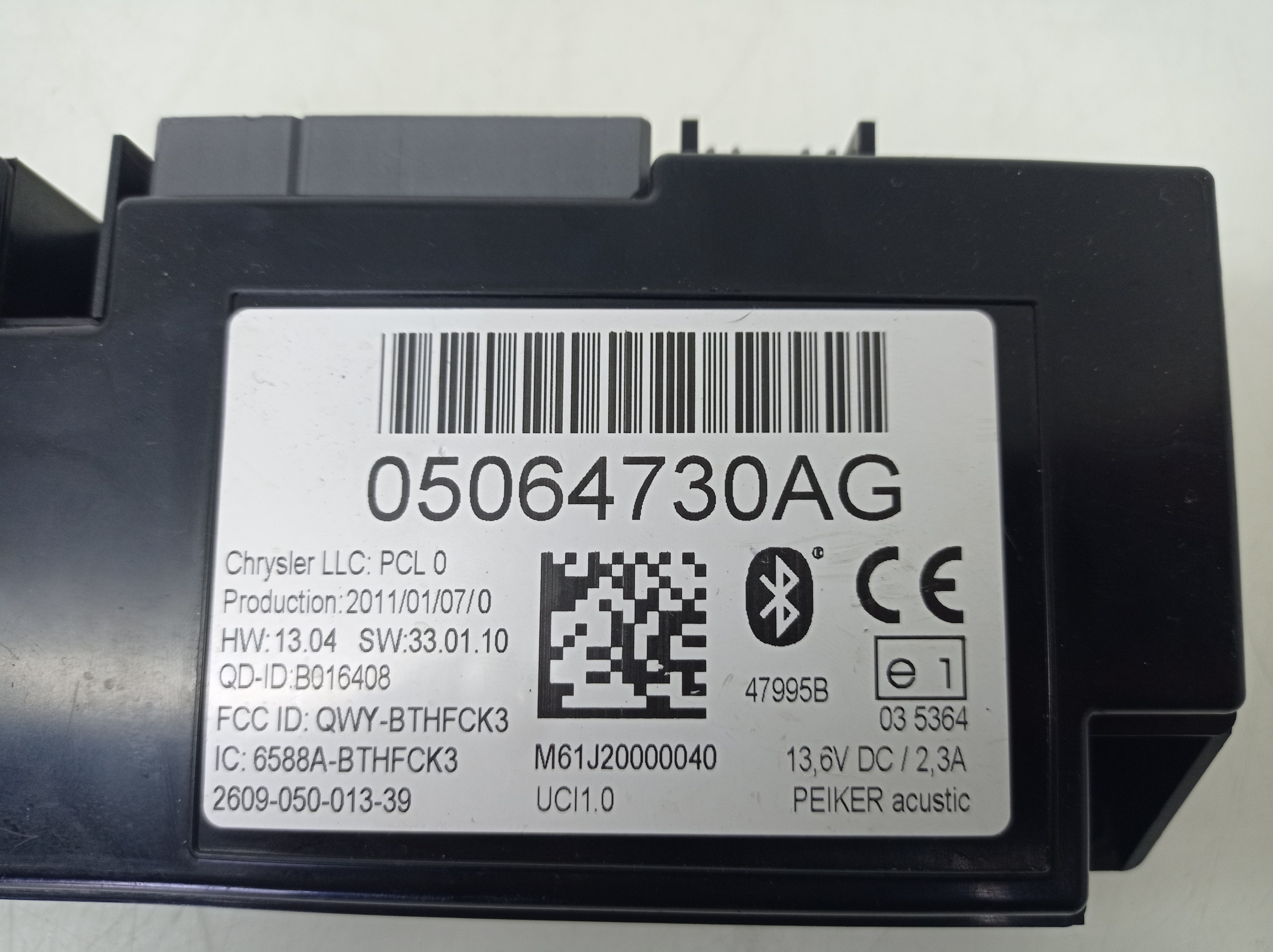 Modulo Bluetooth Jeep Grand Cherokee 2011 9
