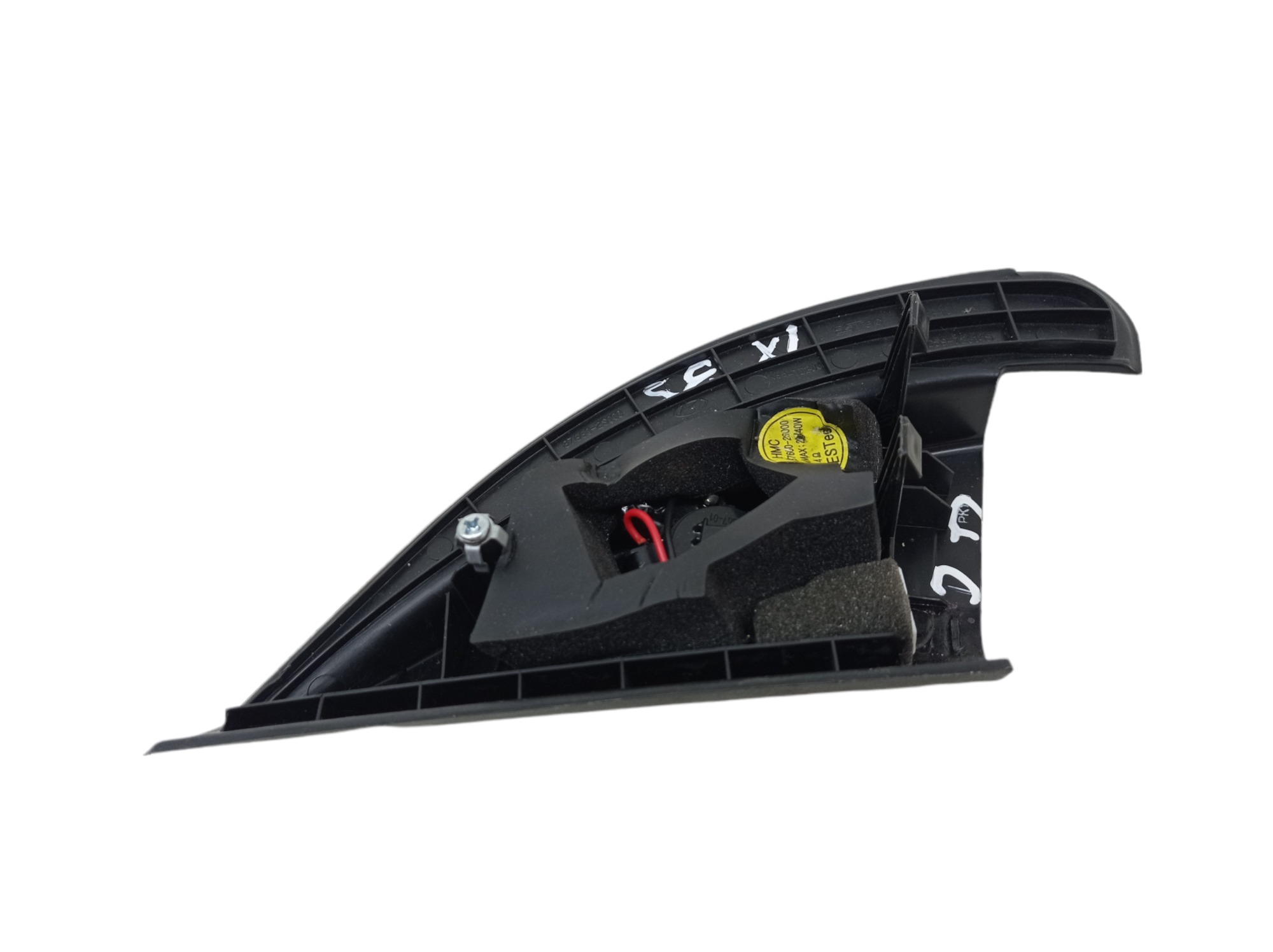 Acabamento Interno Retrovisor Direito Hyundai Ix35 2022 Preto 4