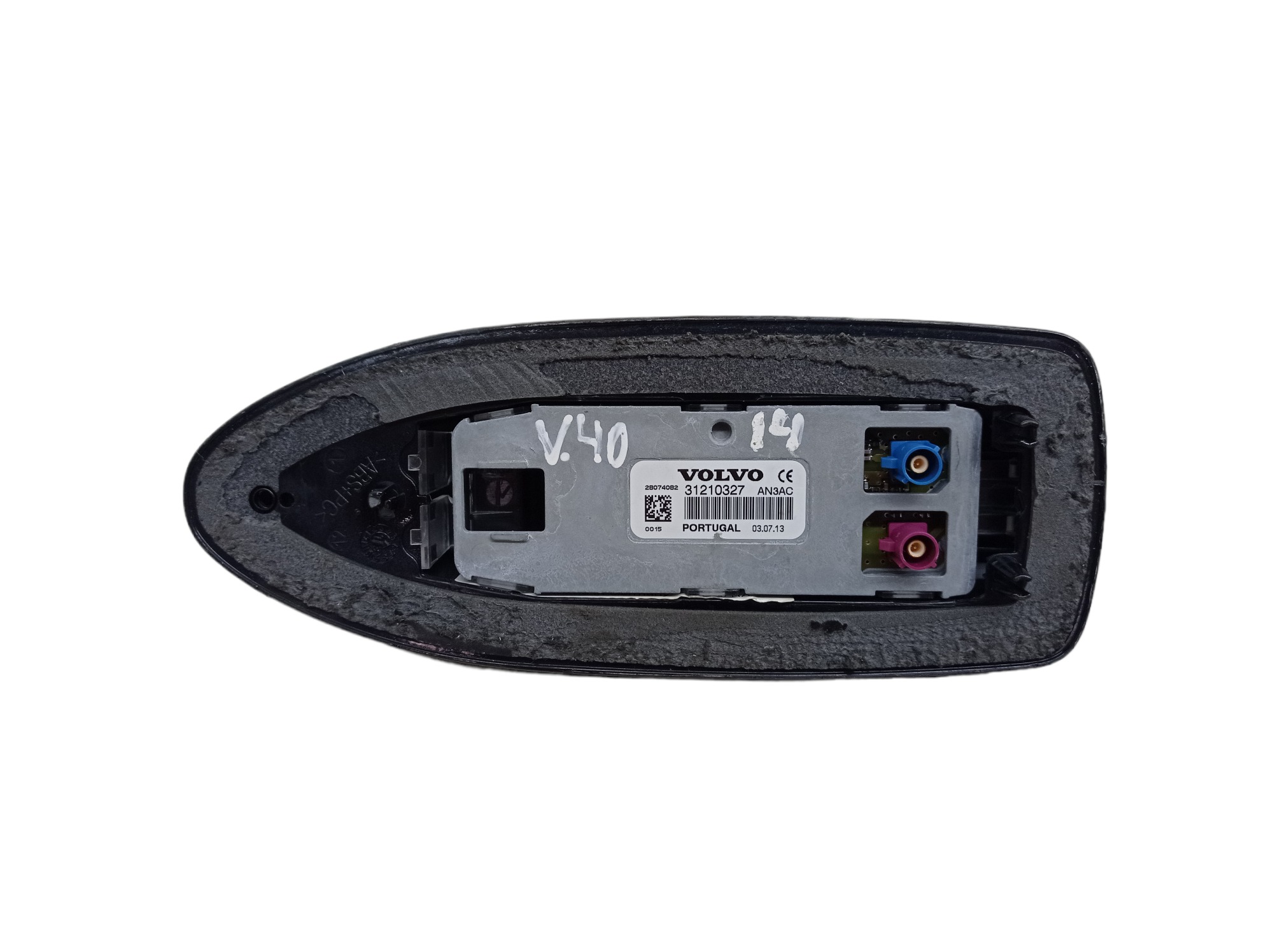 Antena Teto Volvo V40 T4 2014  Preto 5