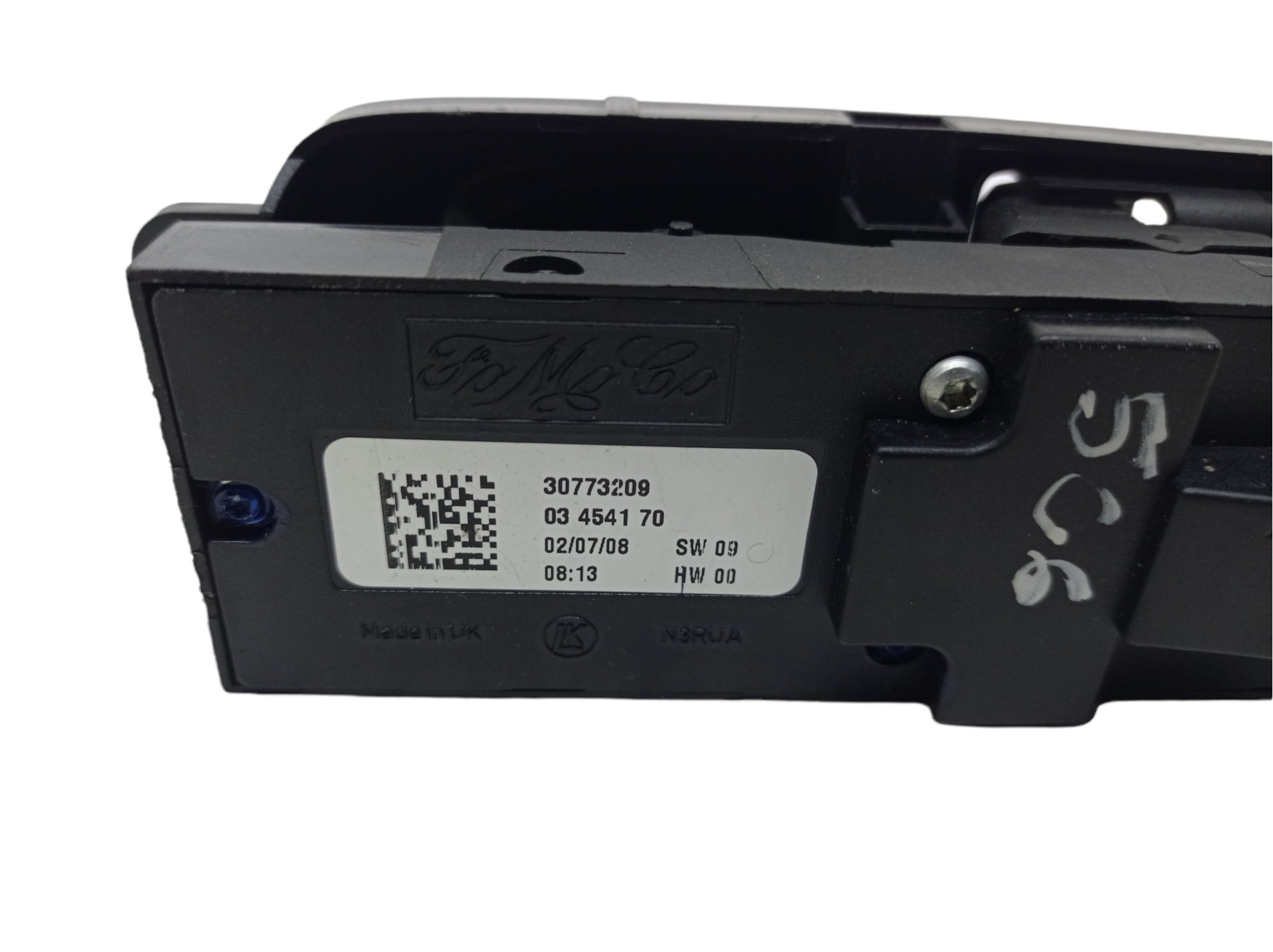 Botao Vidro Dianteiro Esquerdo Volvo C30 2009 6