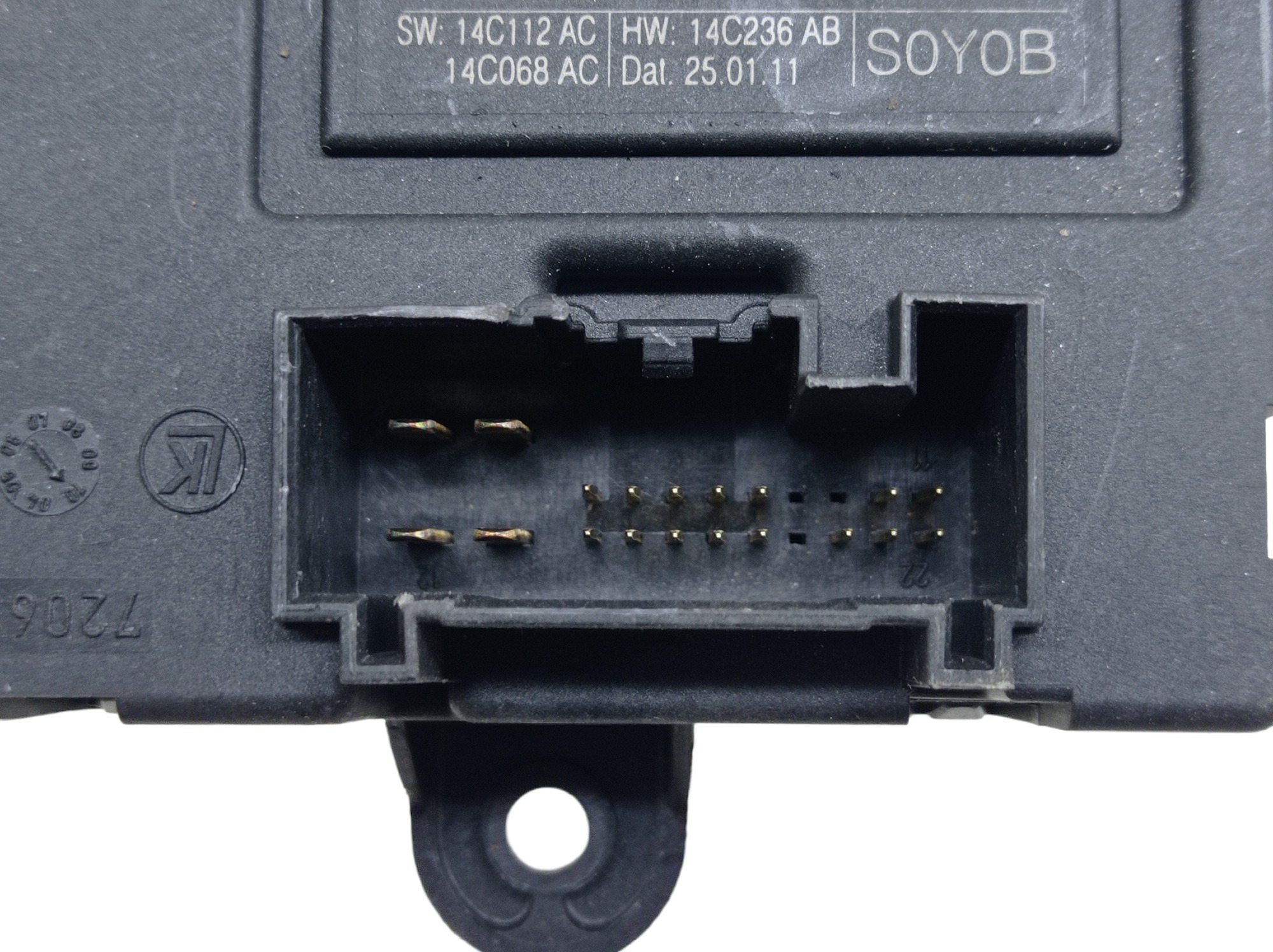 Modulo Porta Traseira Esquerda Volvo Xc60 T6 2011 3