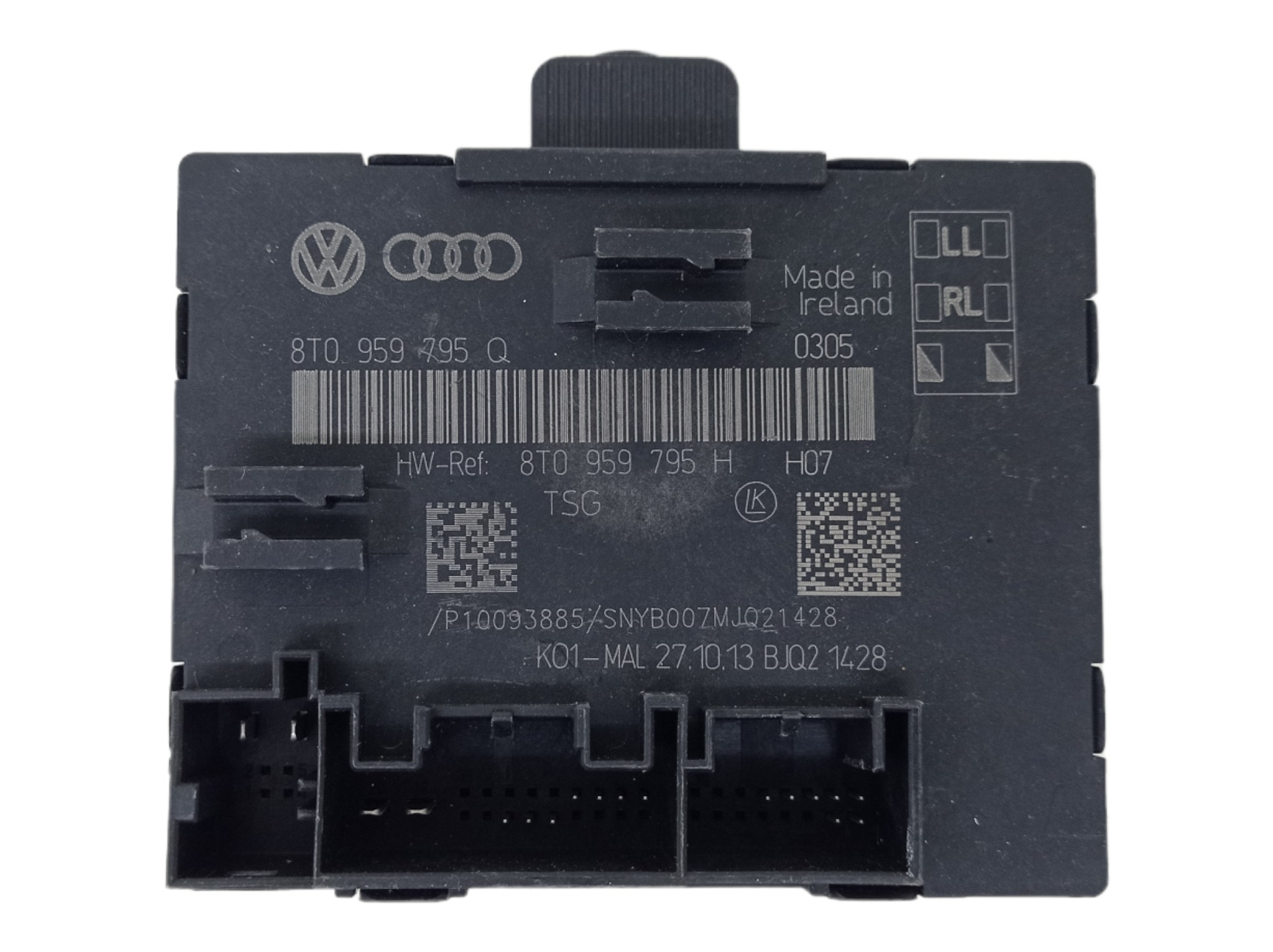 Modulo Porta Traseiro Esquerdo Audi A4 Sedan 2014 1