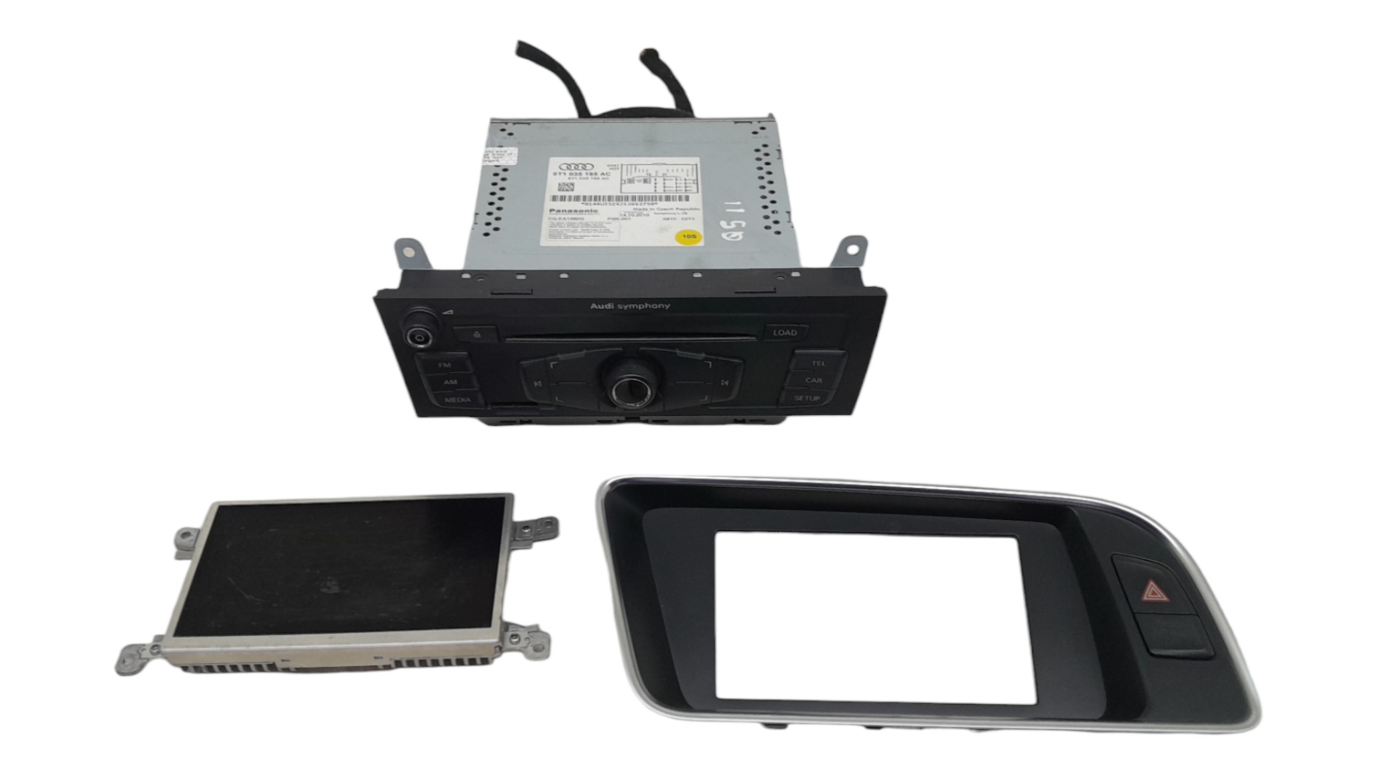 Kit Multimidia Audi Q5 2.0 16v Gasolina Automatico 2011 Preto
