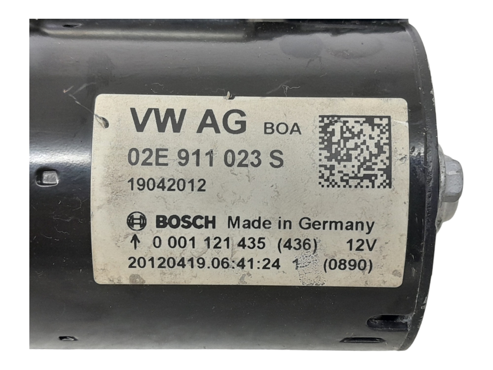 Motor De Arranque Volkswagen Passat Variant Tsi 2.0 16v 2012 8