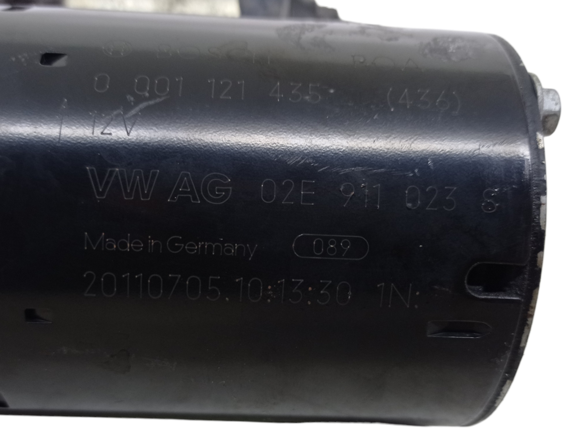 Motor De Arranque Audi A3 Sportback Tfsi 2.0 16v Turbo 2012 9