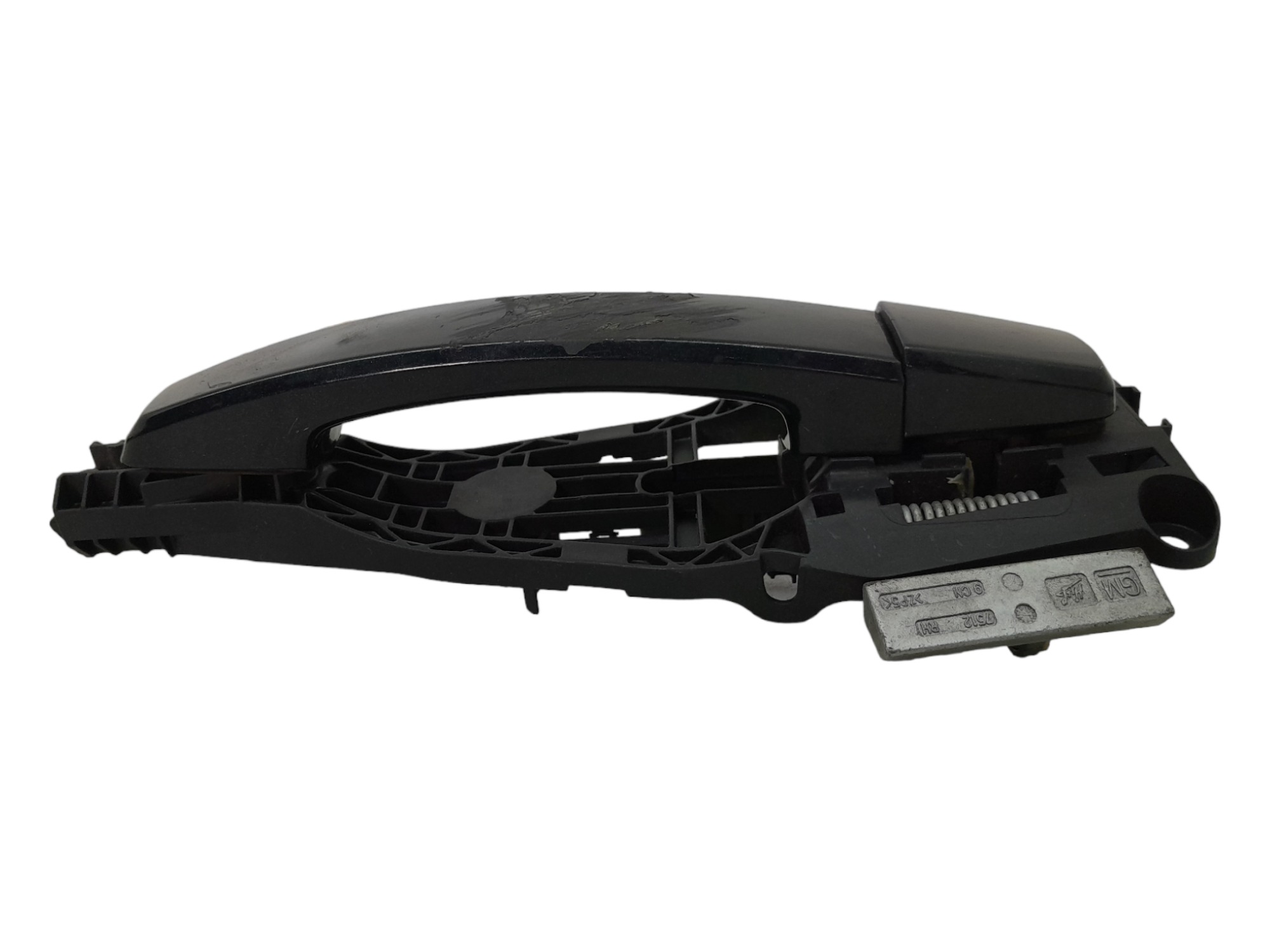 Macaneta Externa Traseira Direita Chevrolet Cruze Lt 2014 Preto Traseira 2