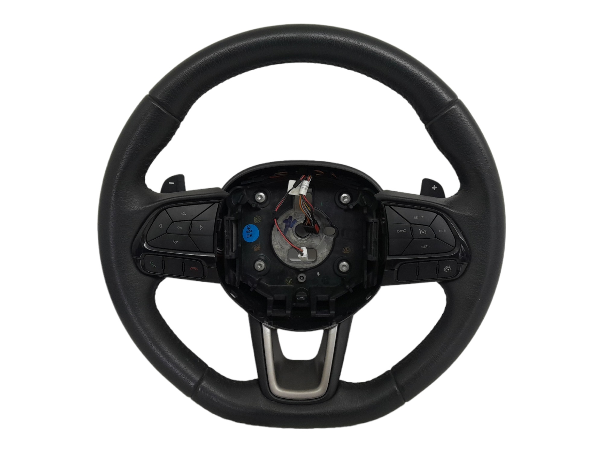 Volante Com Controle De Som Fiat Toro Freedom 2018 Preto
