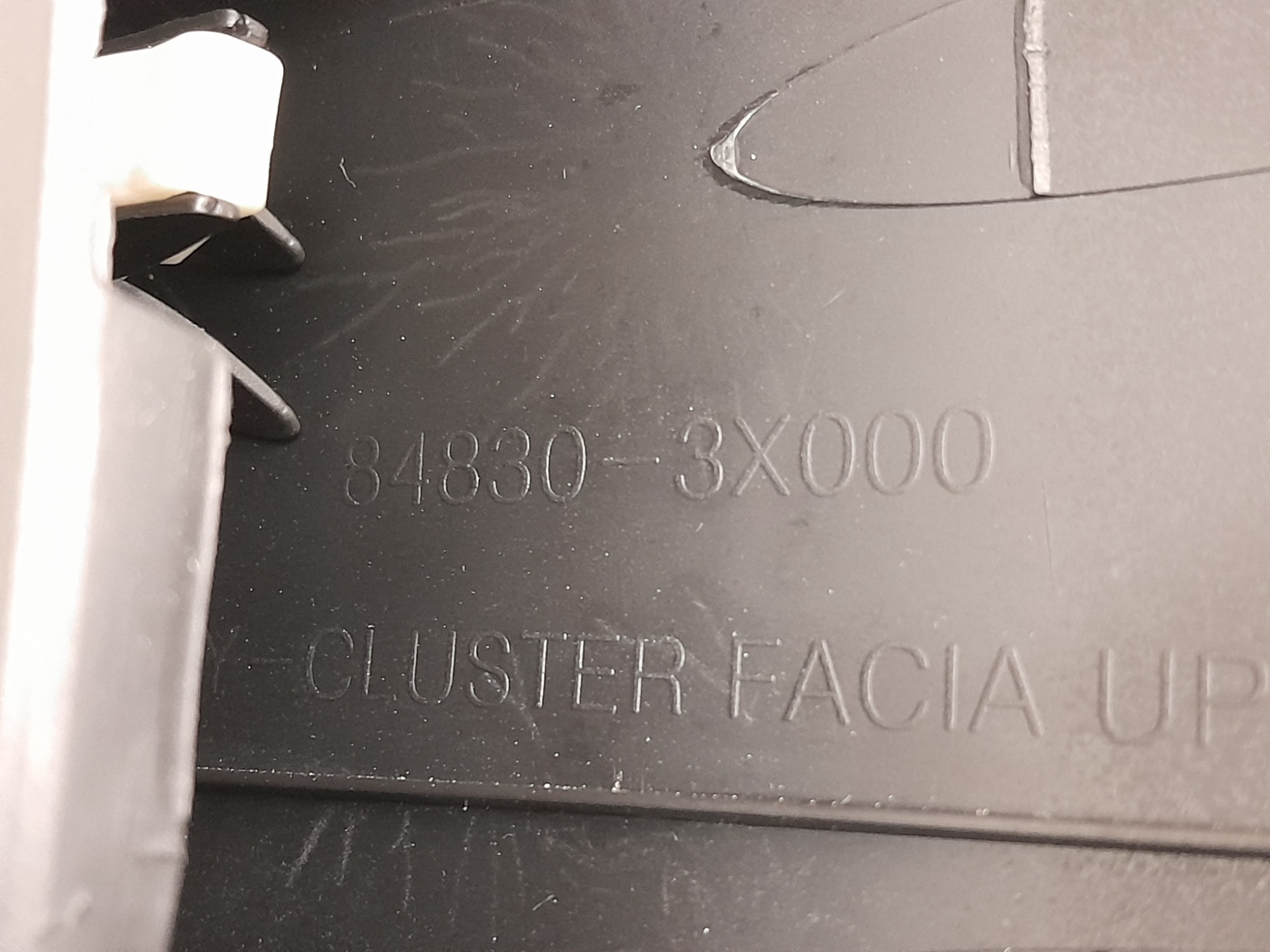 Acabamento Superior Painel Instrumentos Hyundai Elantra 2015 Preto 5