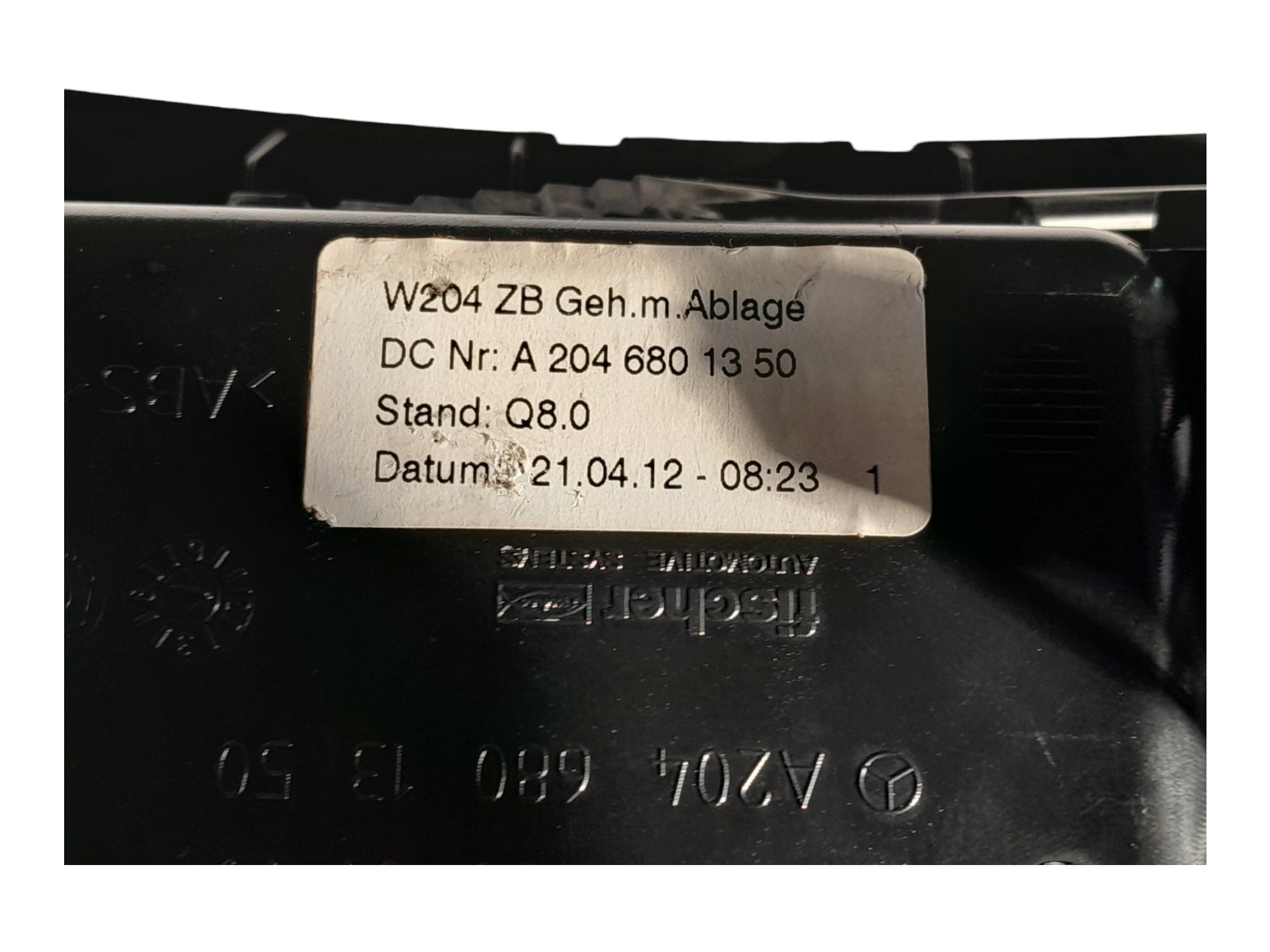 Cinzeiro Com Tomada 12v Mercedes C180 2012 7