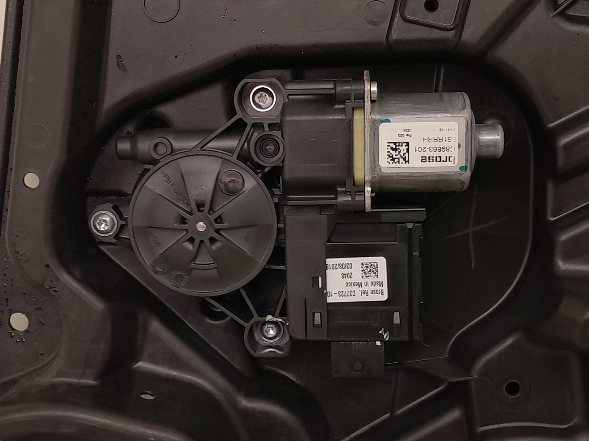 Máquina Vidro Elétrico Traseiro Direito Jeep Compass 2018 3