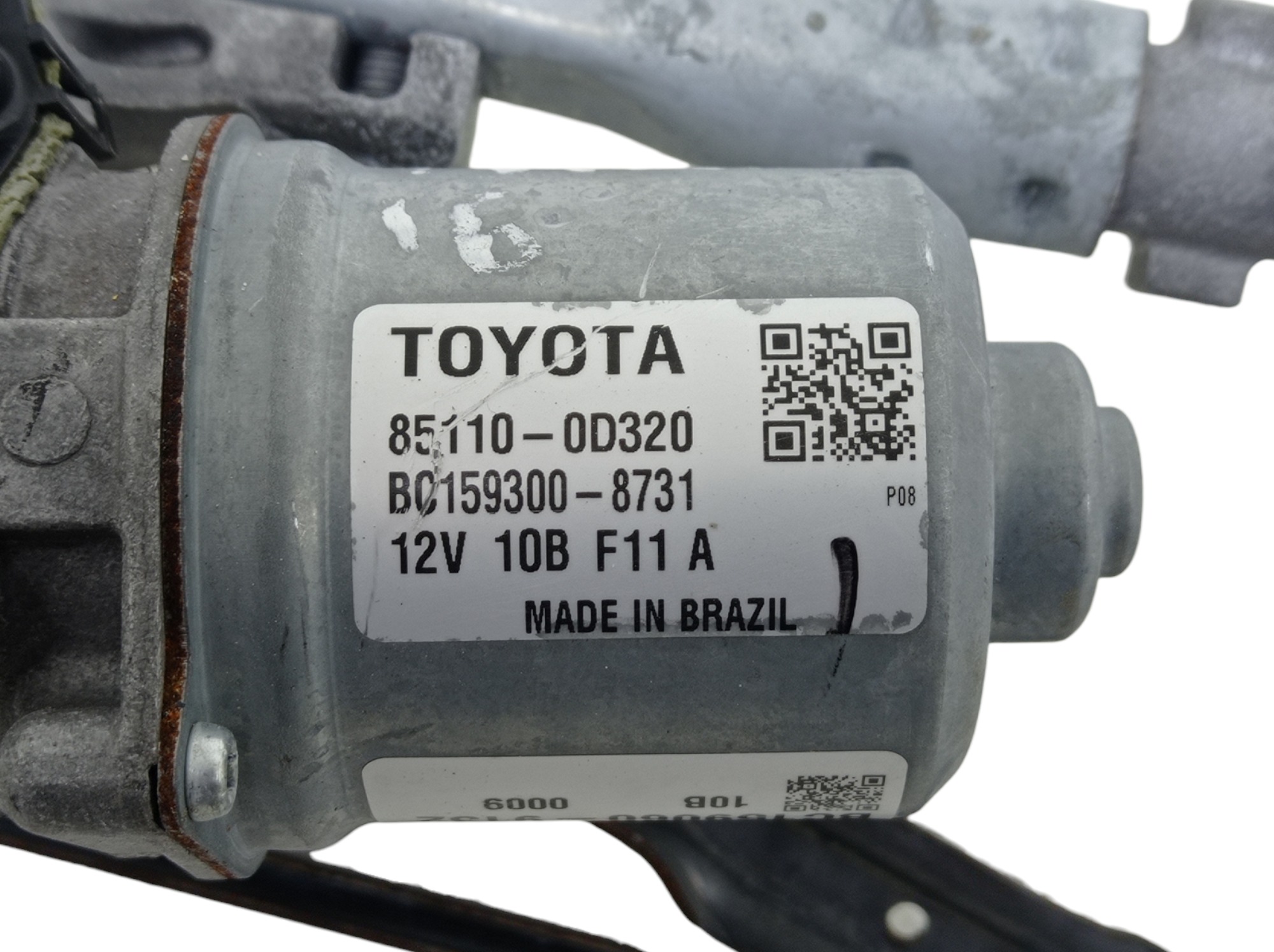 Maquina Limpador Parabrisa Toyota Yaris 2018 6