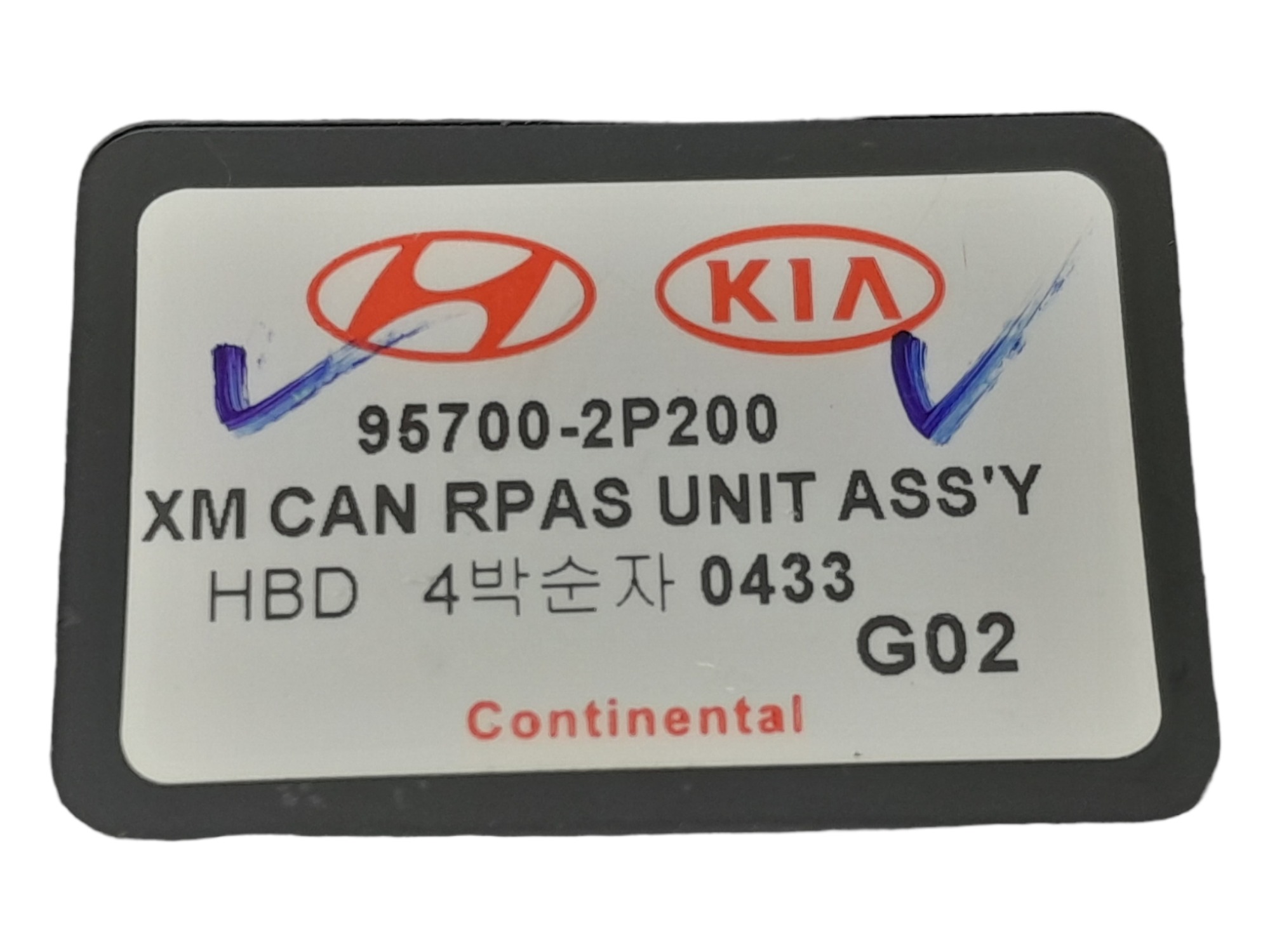 Modulo Estacionamento Kia Sorento 3.5 V6 2013 4