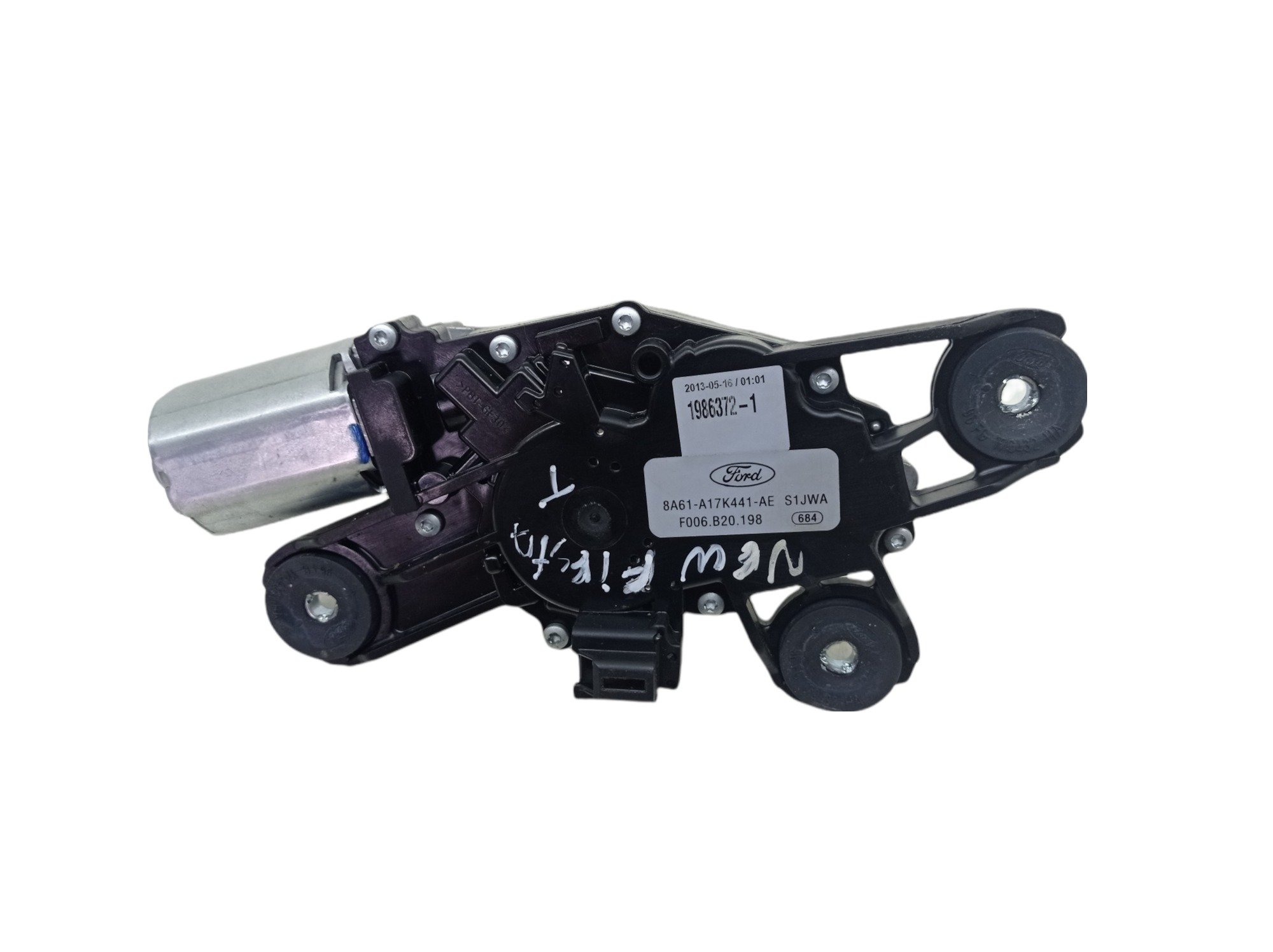 Maquina Limpador Traseiro Ford New Fiesta 2014 4