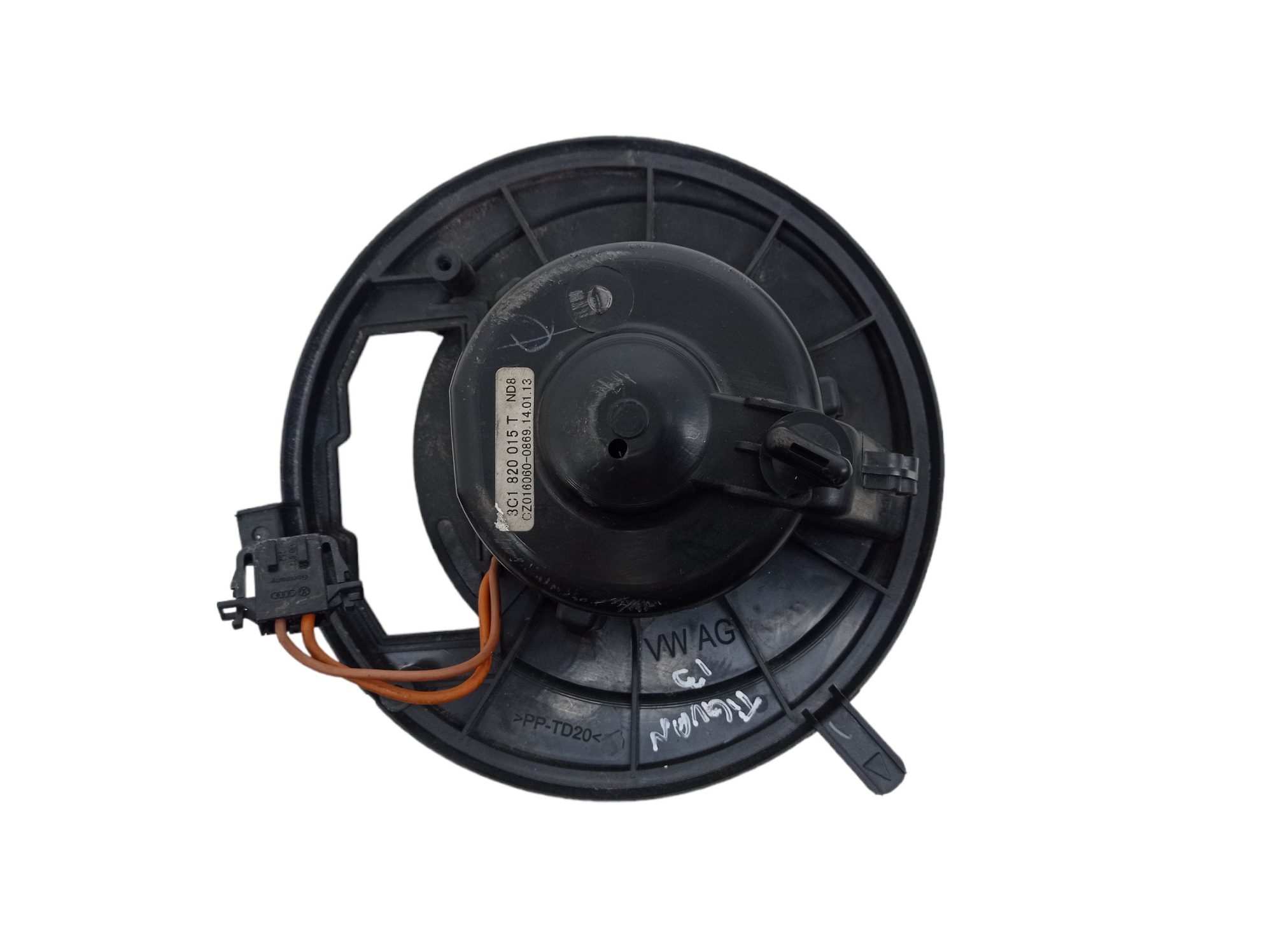 Eletroventilador Caixa Ar Interna Volkswagen Tiguan Tsi 2013