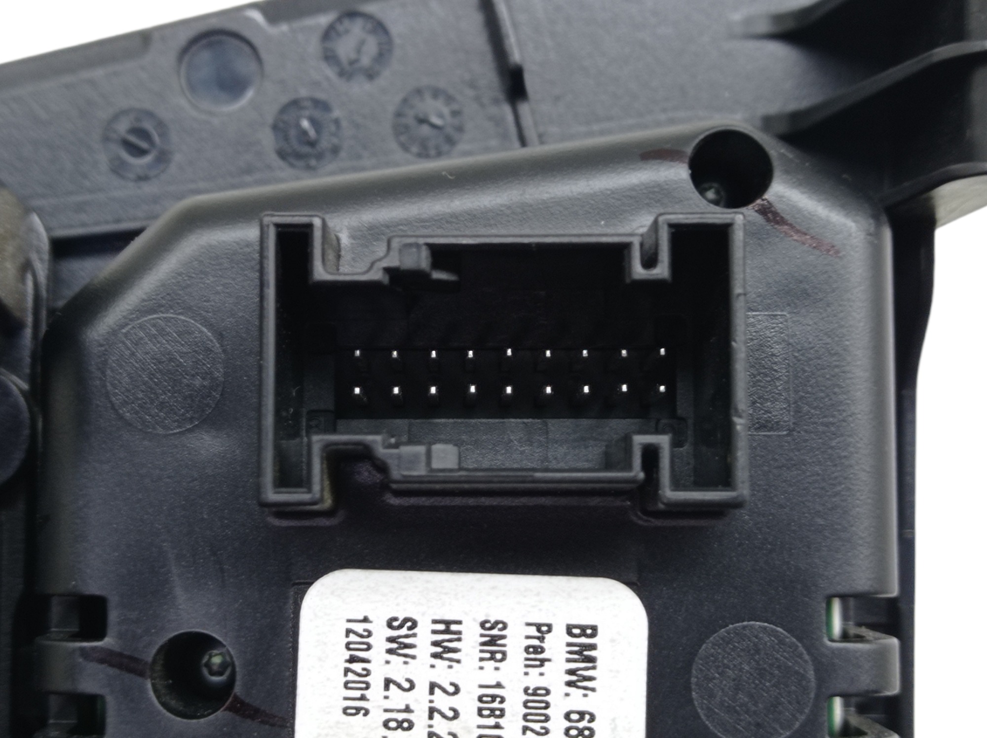 Controle Ar Condicionado Comando Som Bmw X6 Xdrive 35i 2017 5