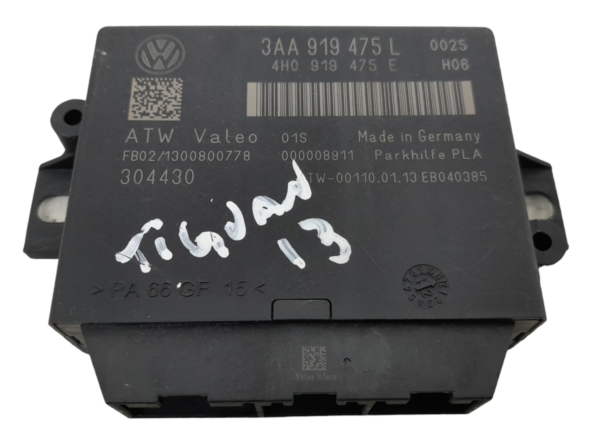 Modulo Estacionamento Volkswagen Tiguan Tsi 2.0 2013 2014 1