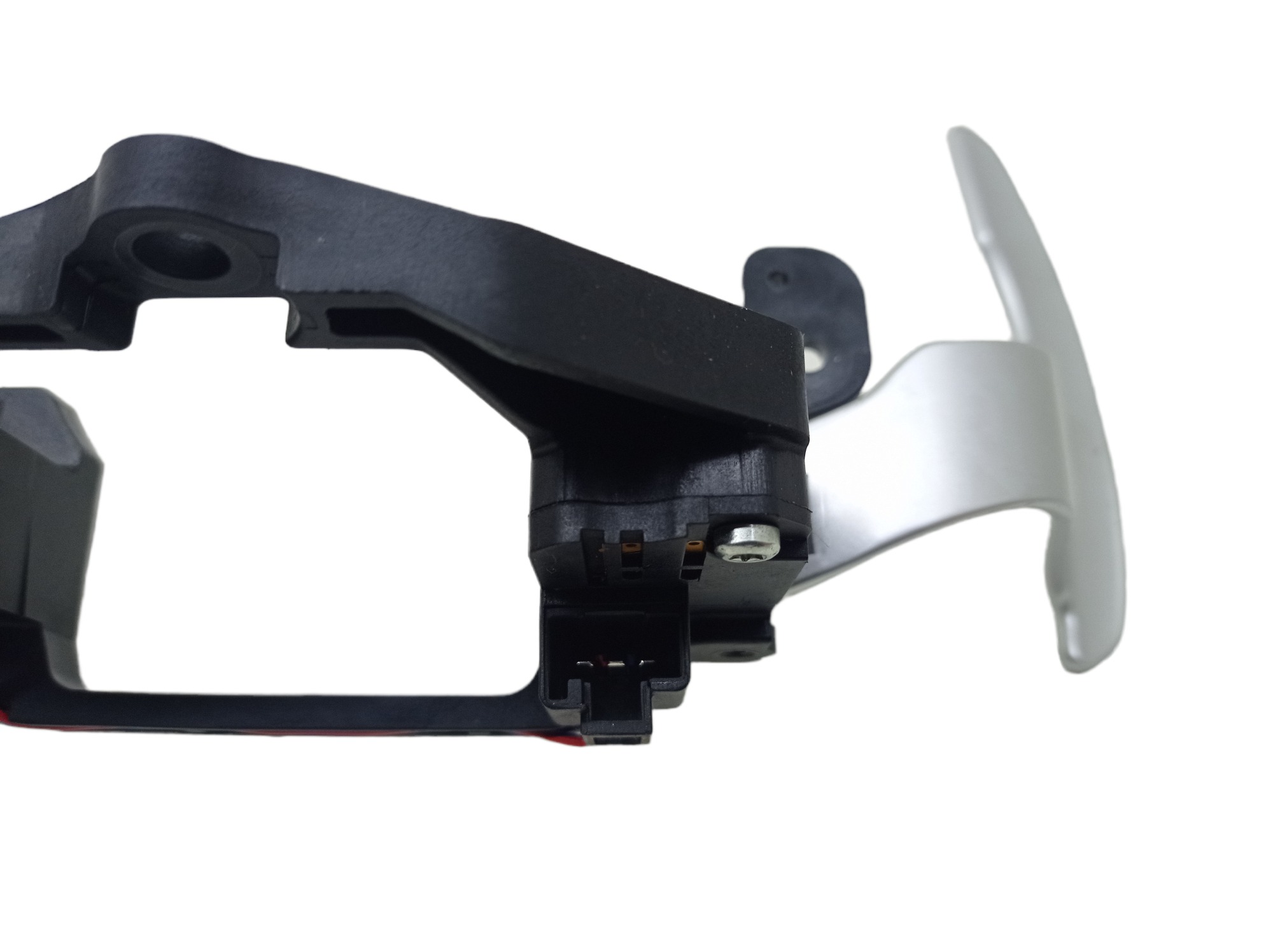 Paddleshift Borboleta Mitsubishi Asx 2013 Preto E Cinza Borboleta 5