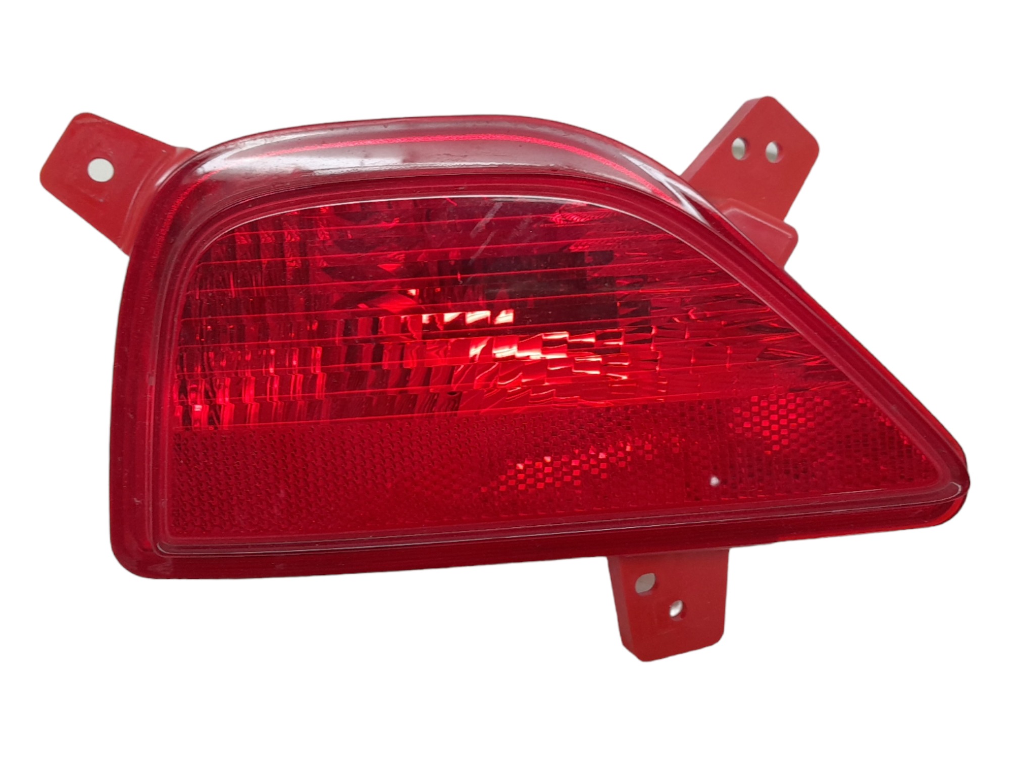 Refletor Olho De Gato Tras Direito Chevrolet Tracker Lt 2017 Vermelho