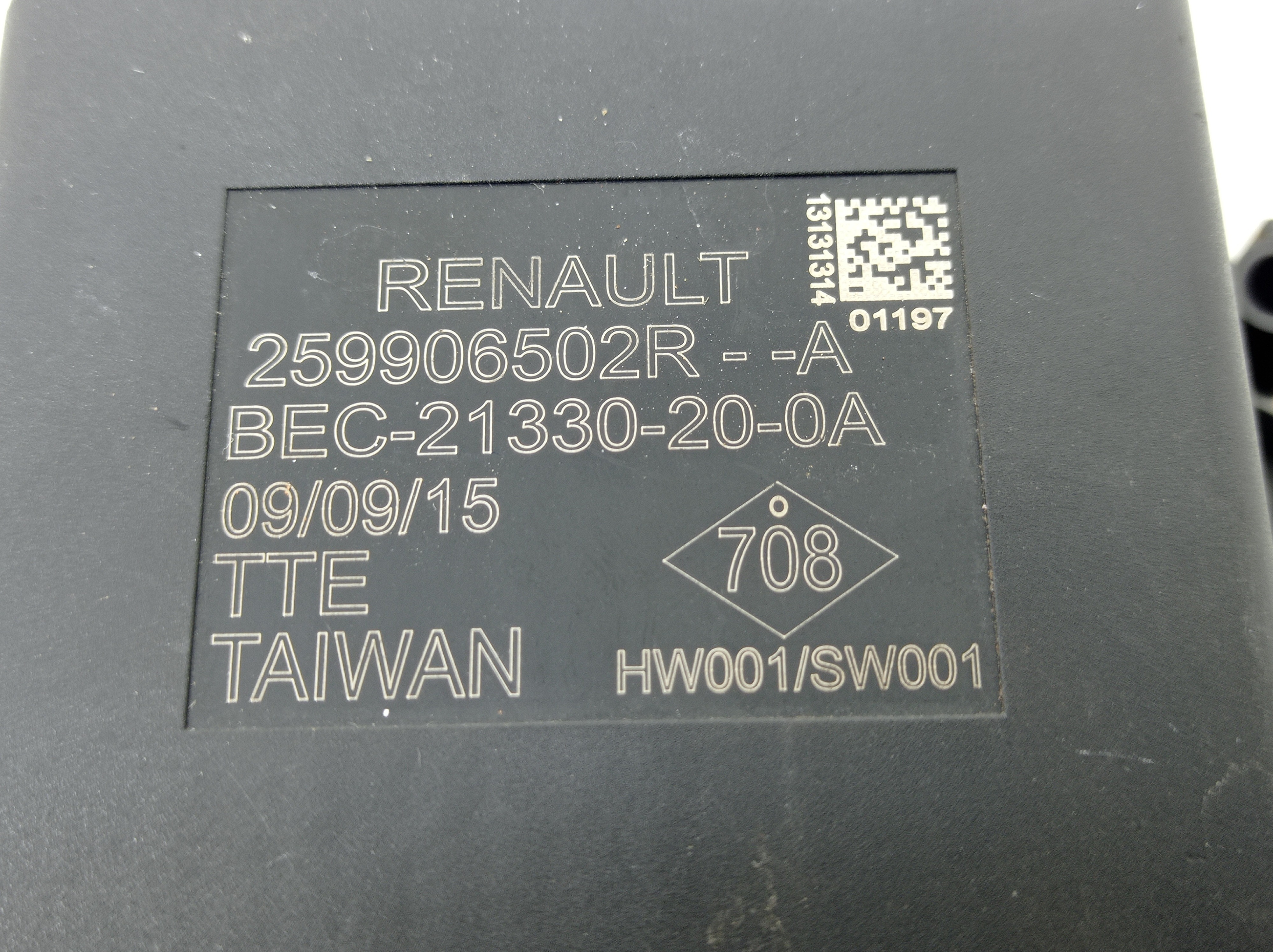 Modulo Estacionamento Renault Logan 2016  Preto 5
