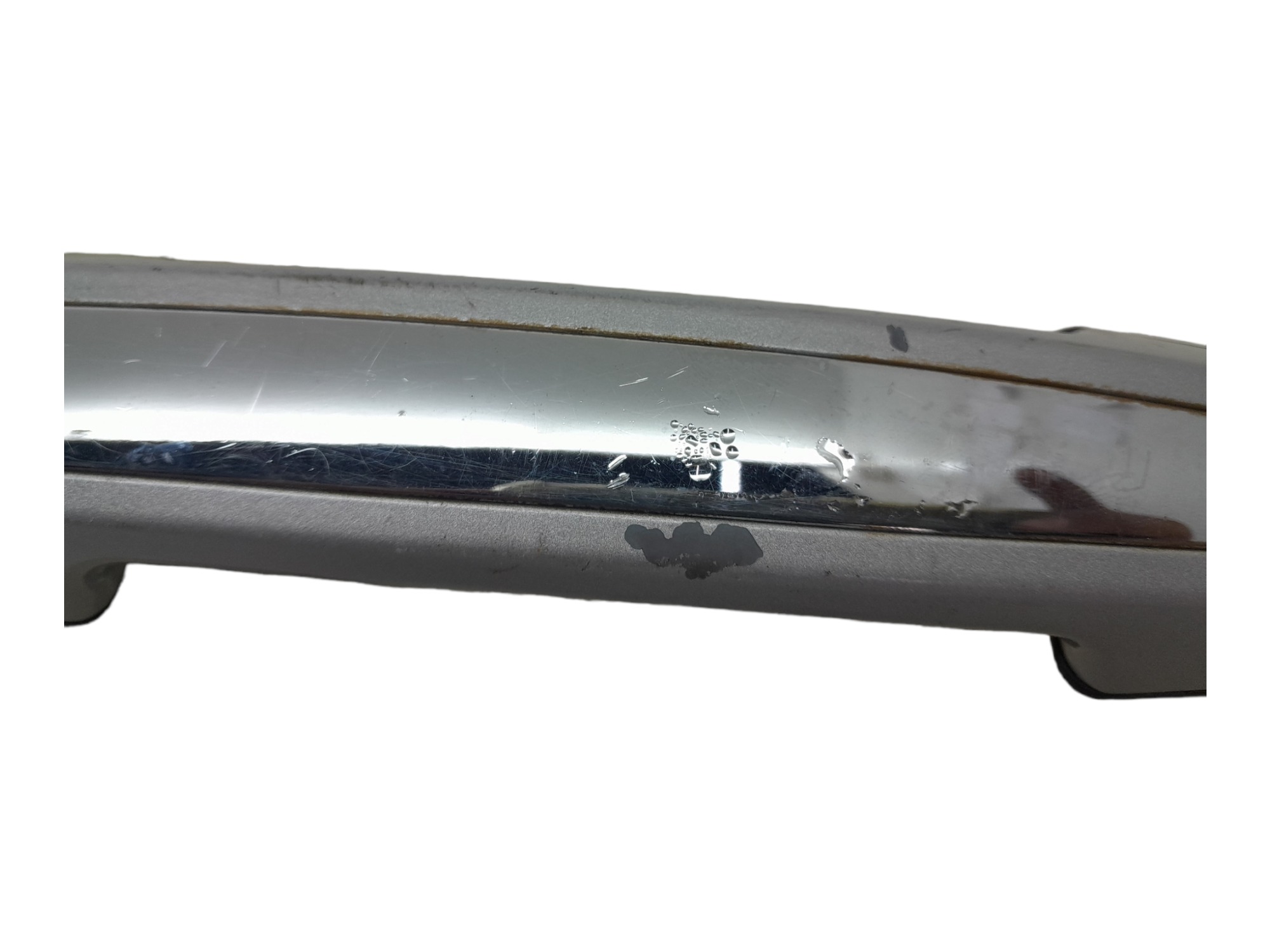 Macaneta Externa Traseira Esquerda Hyundai Santa Fe 2011 Prata Traseira 5